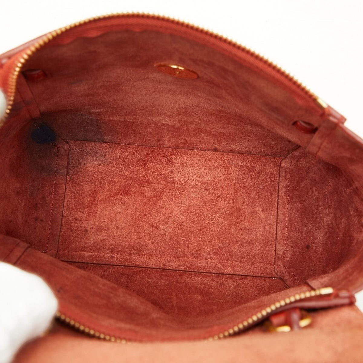 Celine Brown Leather Handbag Shoulder Bag (Pre-Owned)