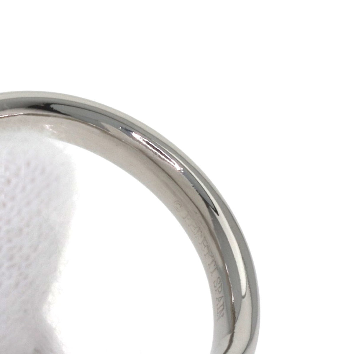 Tiffany Platinum 950 Band Ring (Pre-Owned)