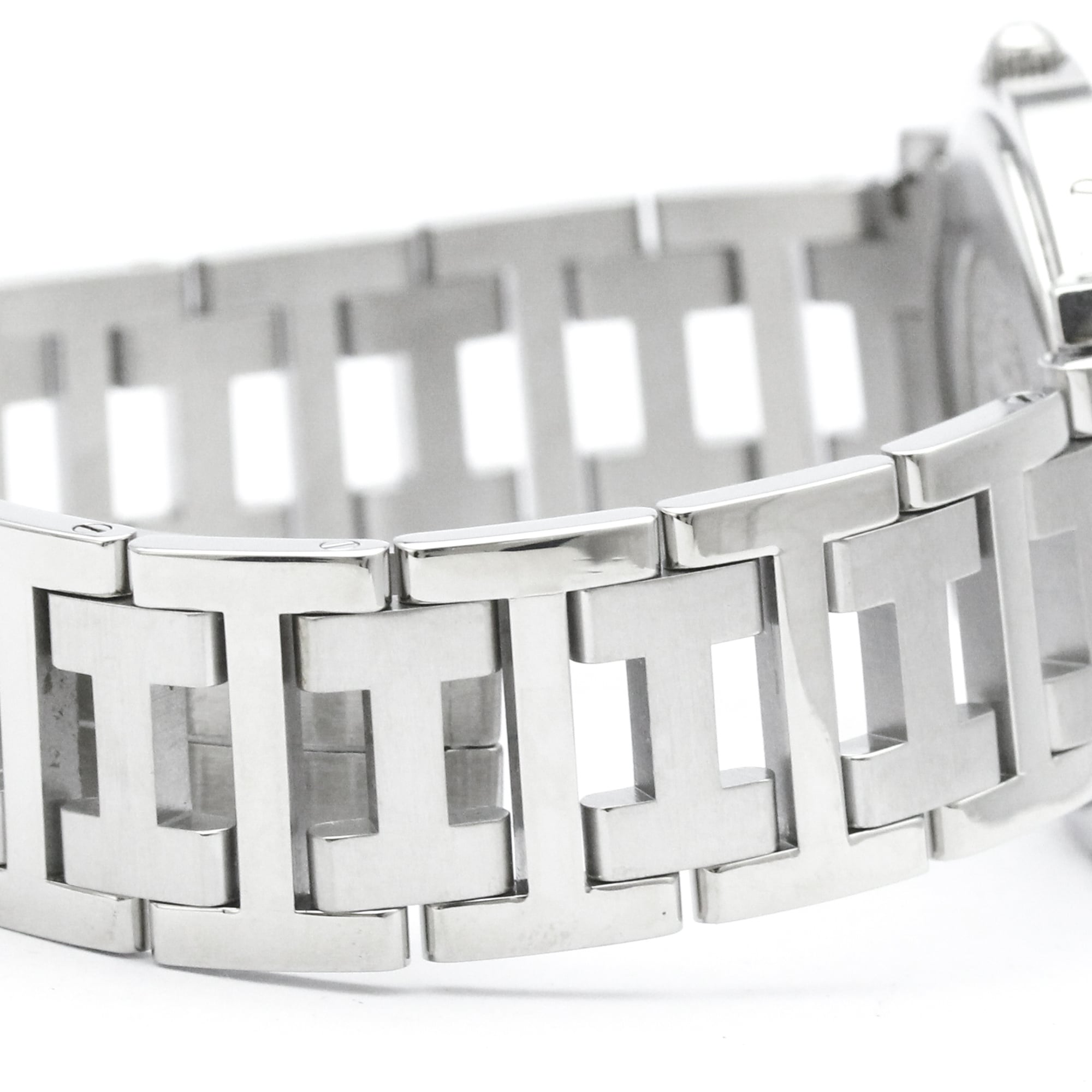 Hermes Clipper Quartz Watch Stainless Steel Watch (Pre-Owned)