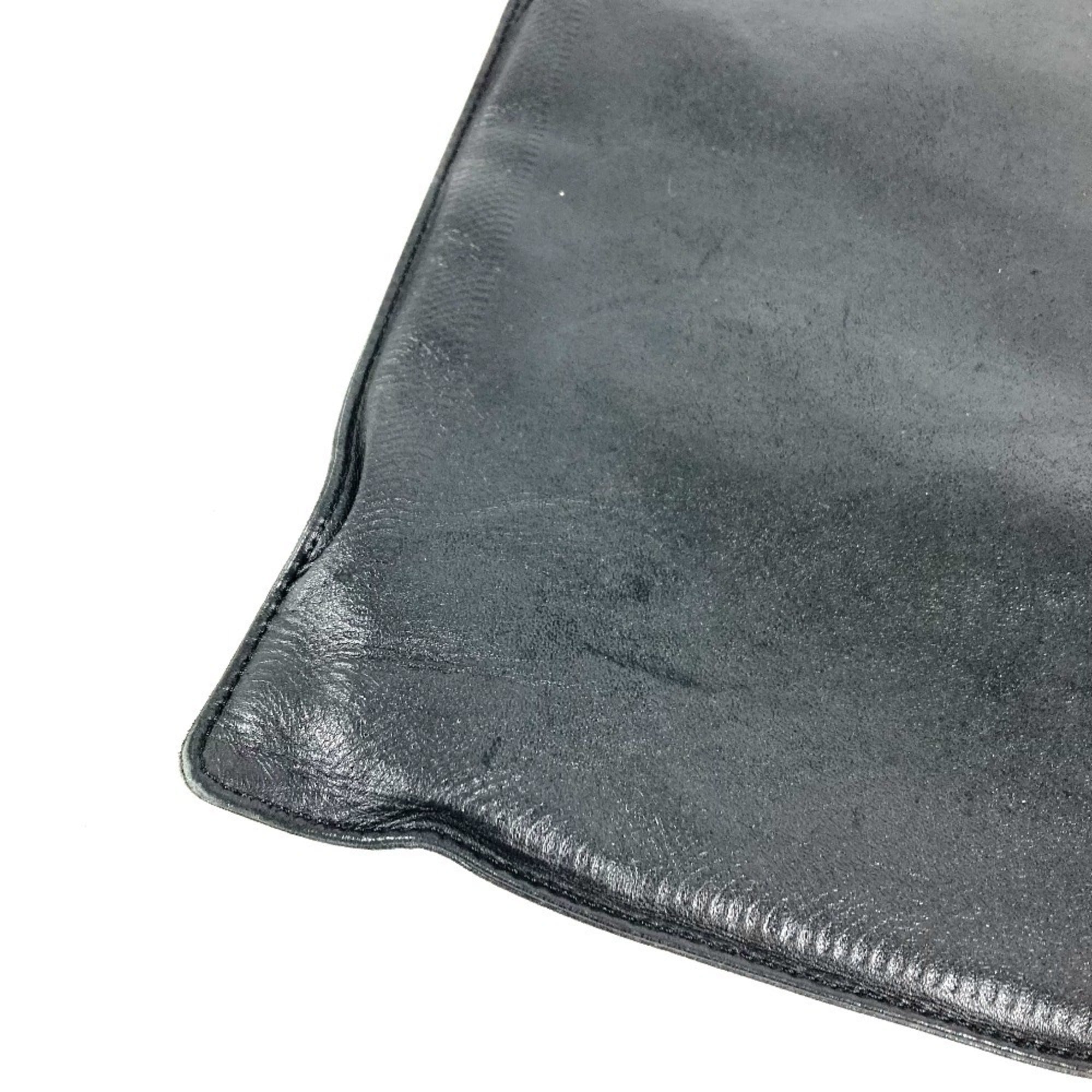 Loewe Black Leather Handbag (Pre-Owned)