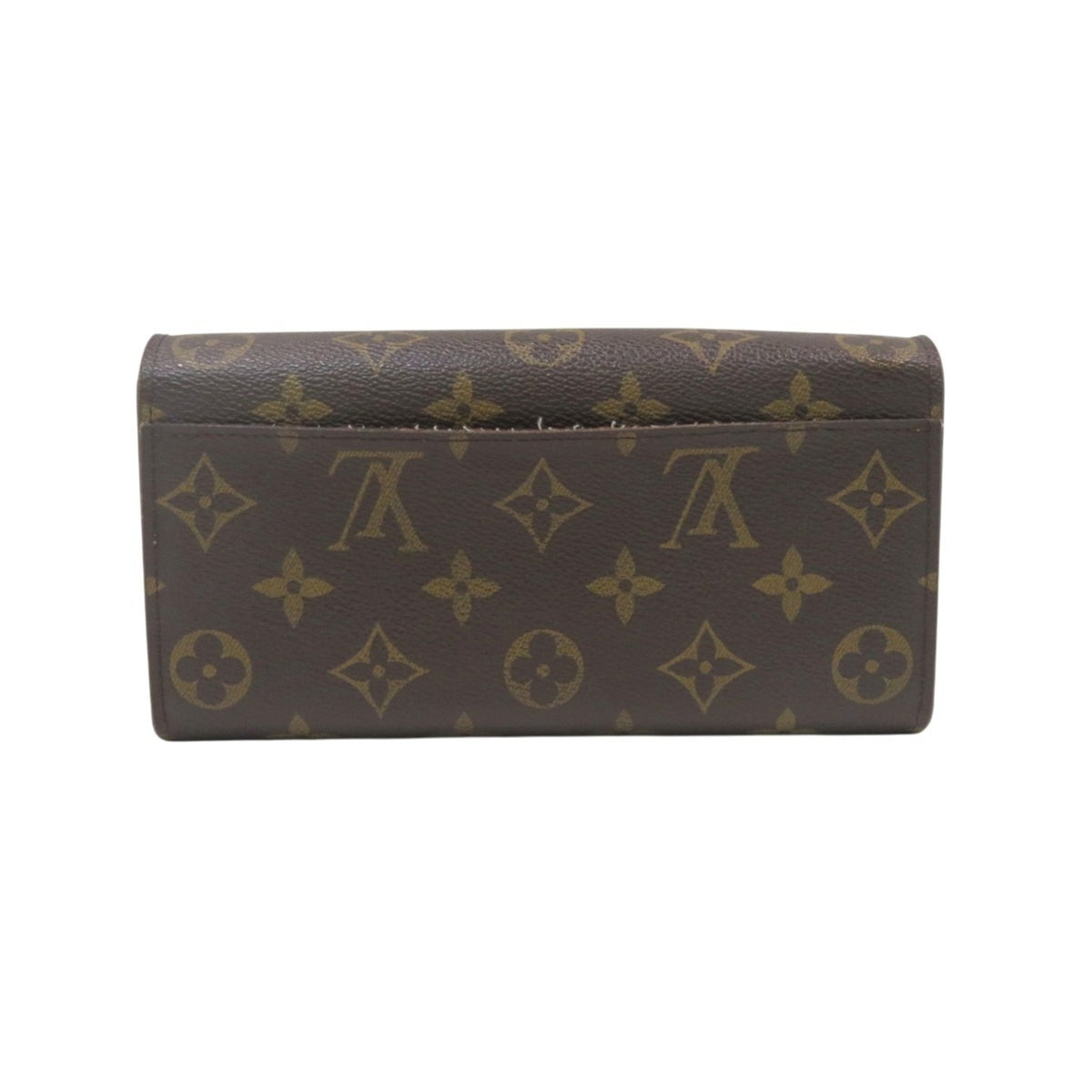Louis Vuitton Monogram Brown Monogram Long Wallet (Bi-Fold) (Pre-Owned)