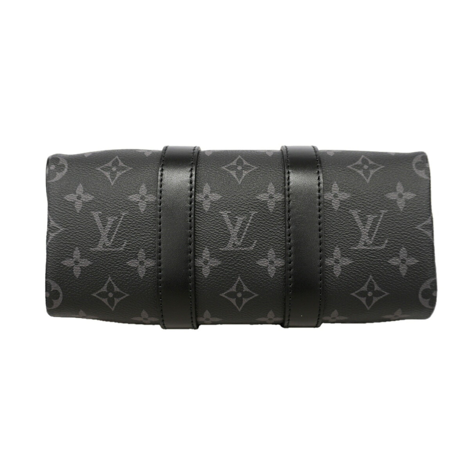 Louis Vuitton Black Gray Handbag (Pre-Owned)
