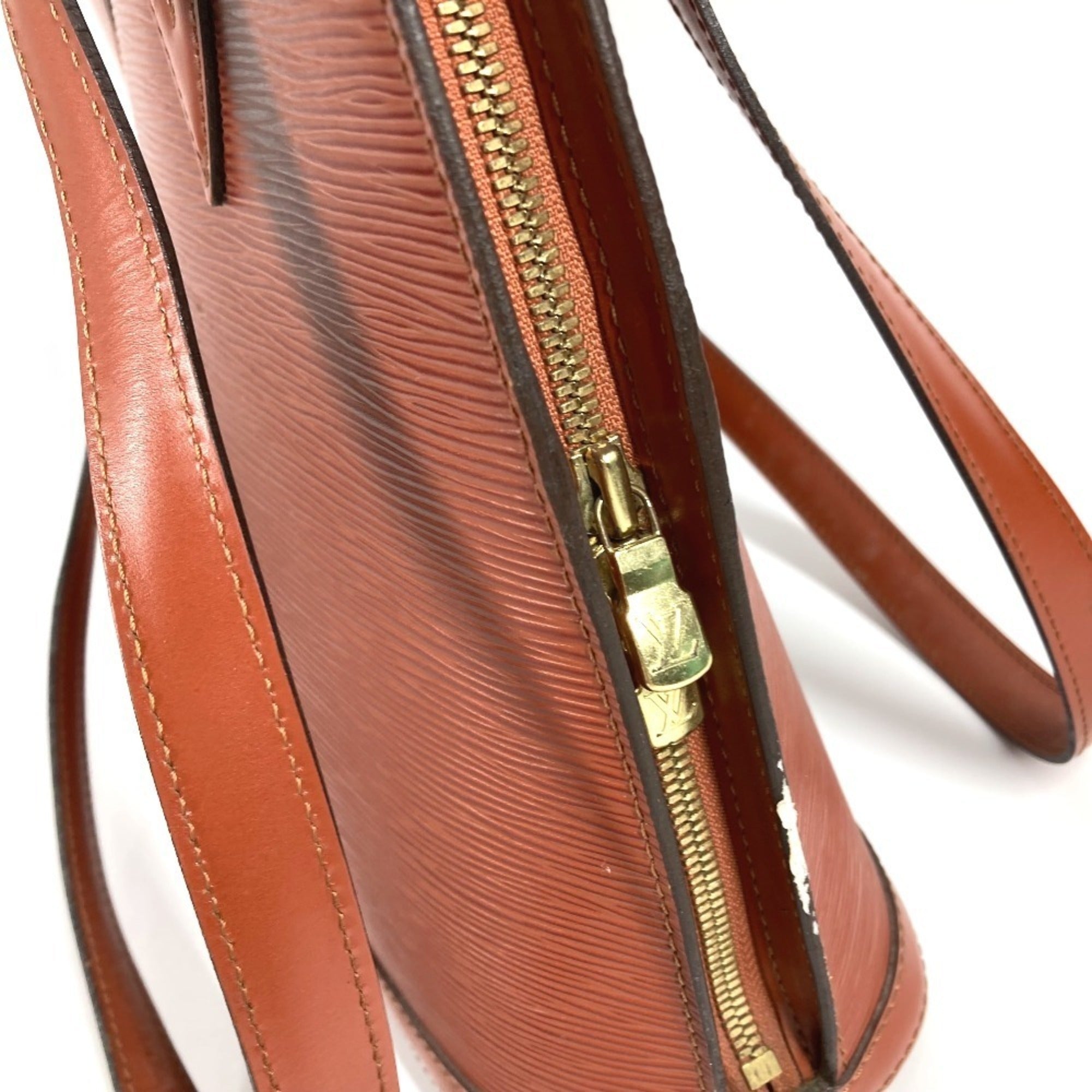 Louis Vuitton Epi Kenyan Brown Epi Leather Shoulder Bag Tote Bag (Pre-Owned)