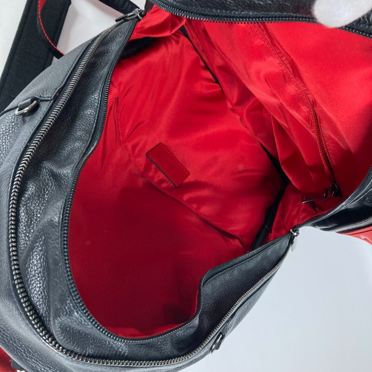Christian Louboutin Black Leather Backpack (Pre-Owned)