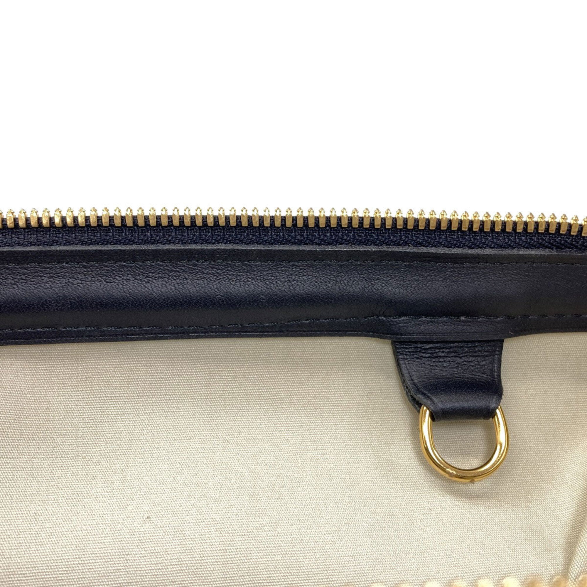 Louis Vuitton Navy Monogram Boston Bag (Pre-Owned)