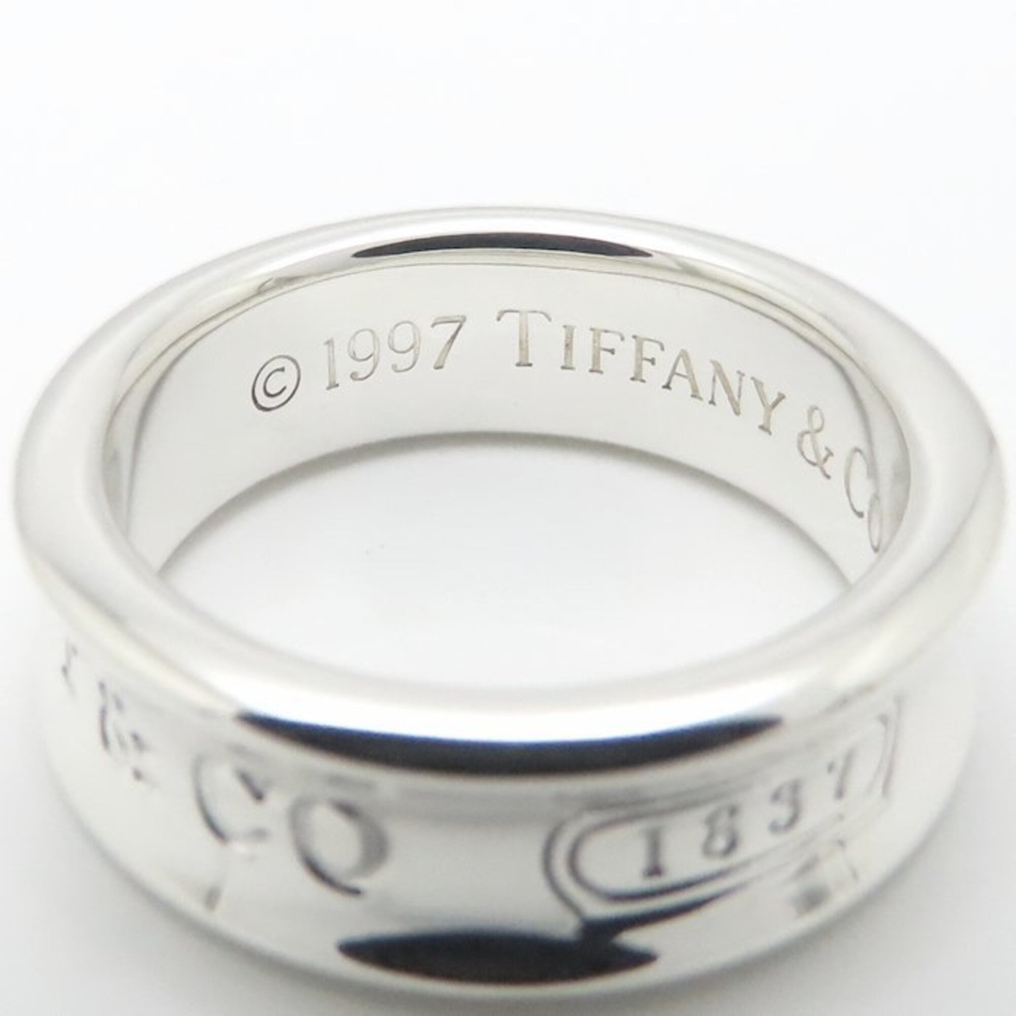 Tiffany Silver 925 Band Ring (Pre-Owned)