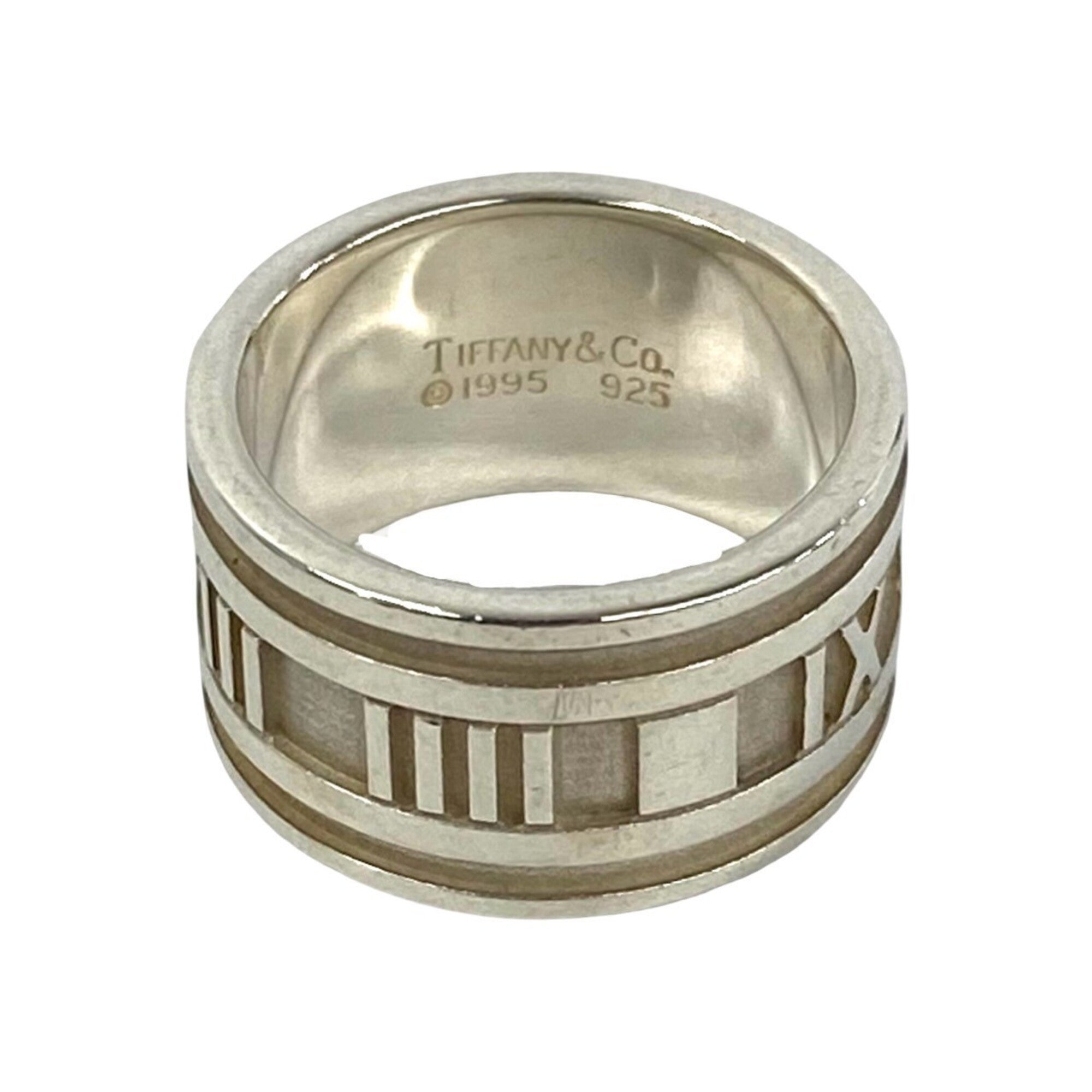 Tiffany Silver Silver 925 Band Ring (Pre-Owned)