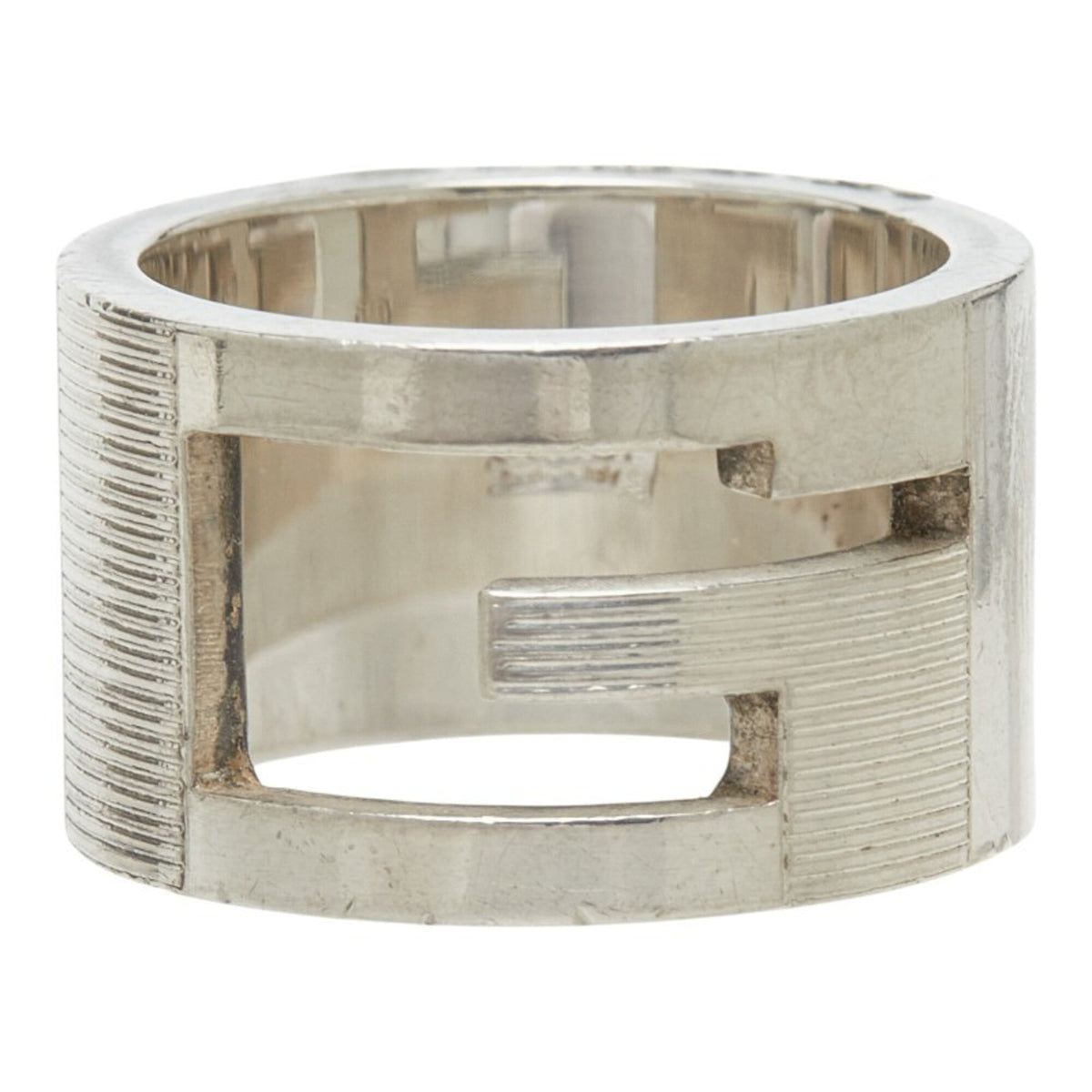 Gucci Silver Silver 925 Band Ring (Pre-Owned)