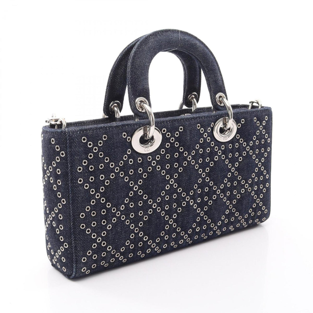 Christian Dior Navy Denim Handbag (Pre-Owned)