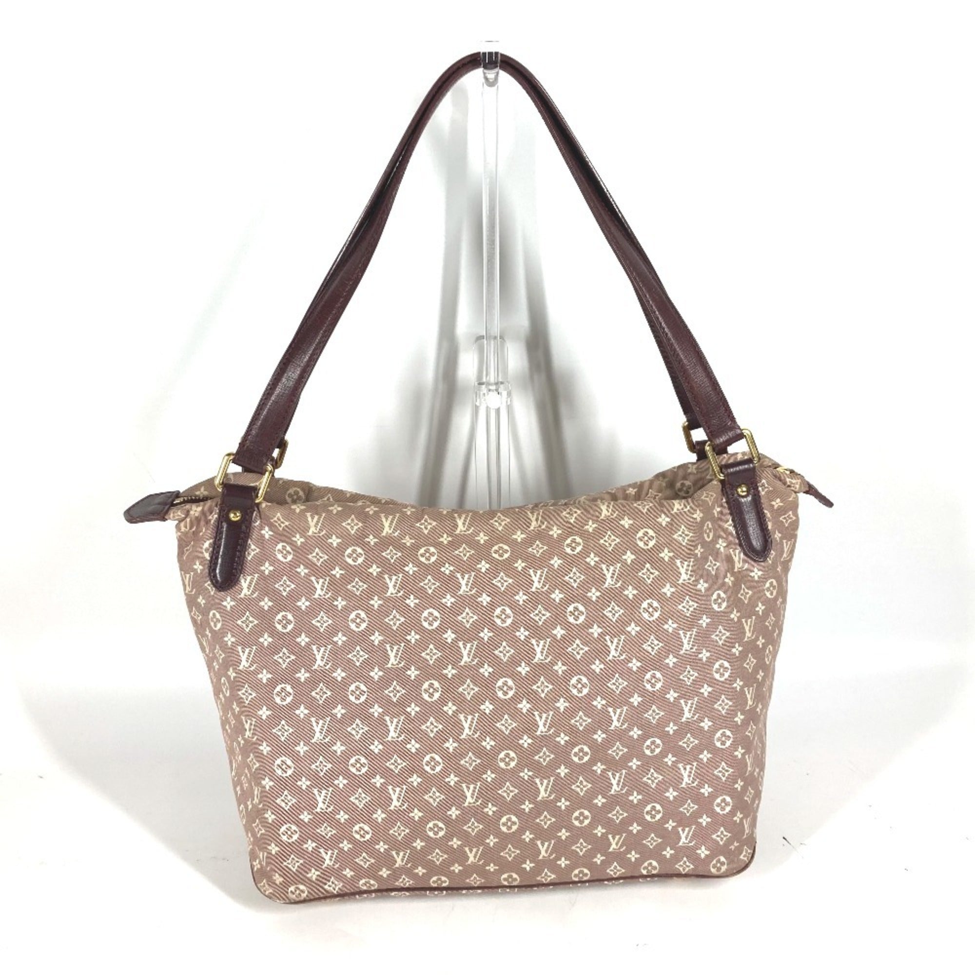Louis Vuitton Red Color Sepia Monogram Idylle Shoulder Bag Tote Bag (Pre-Owned)