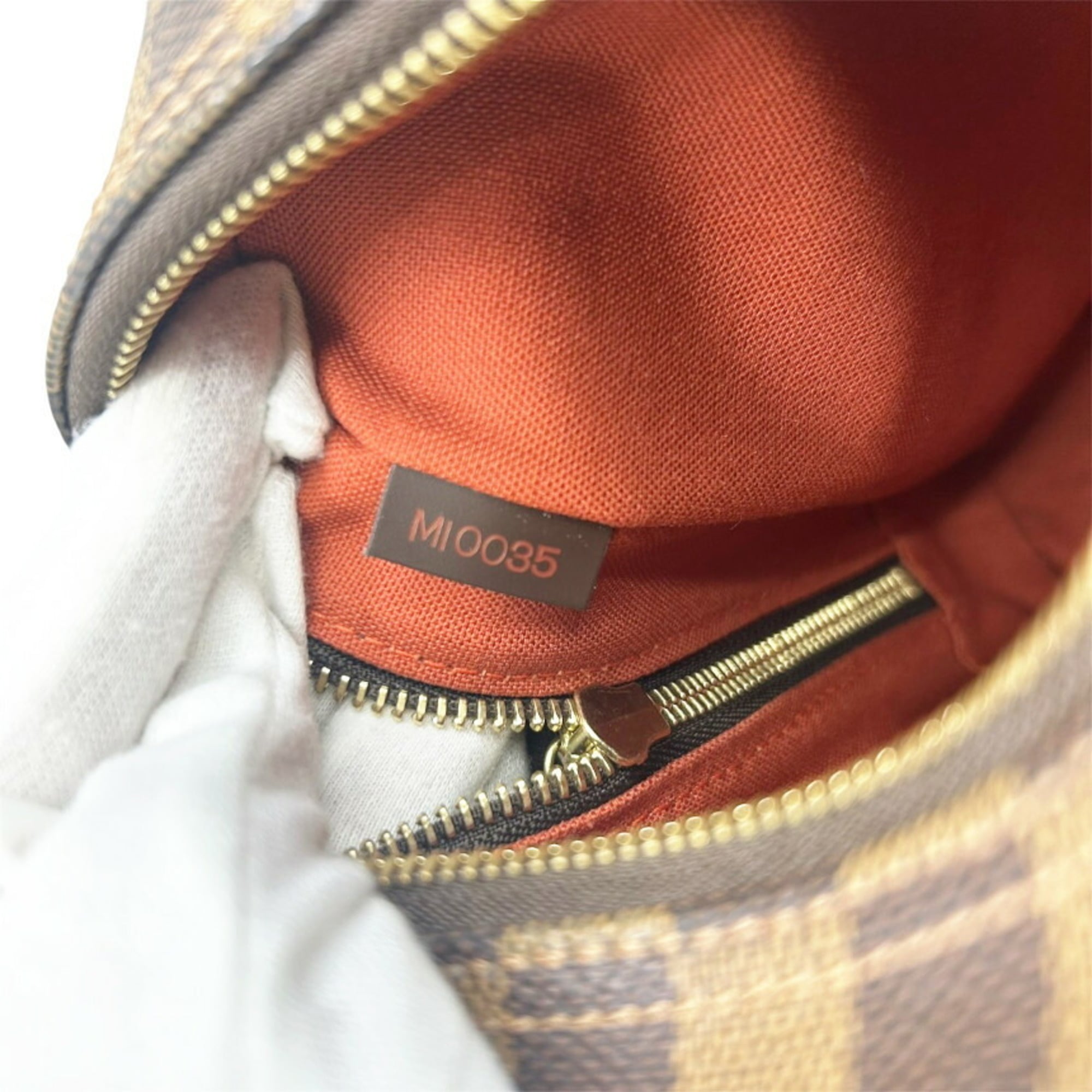 Louis Vuitton Brown Damier Canvas Shoulder Bag (Pre-Owned)