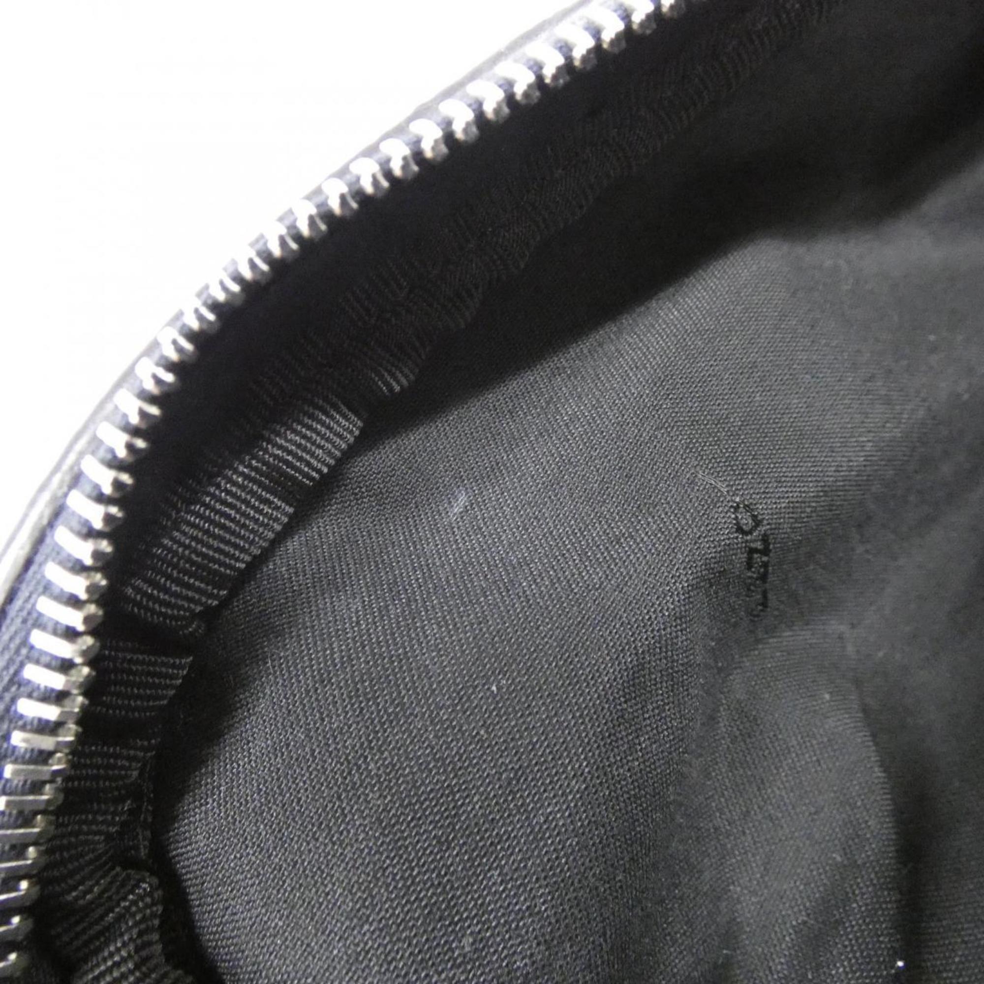 Fendi Dark Blue Leather Shoulder Bag (Pre-Owned)