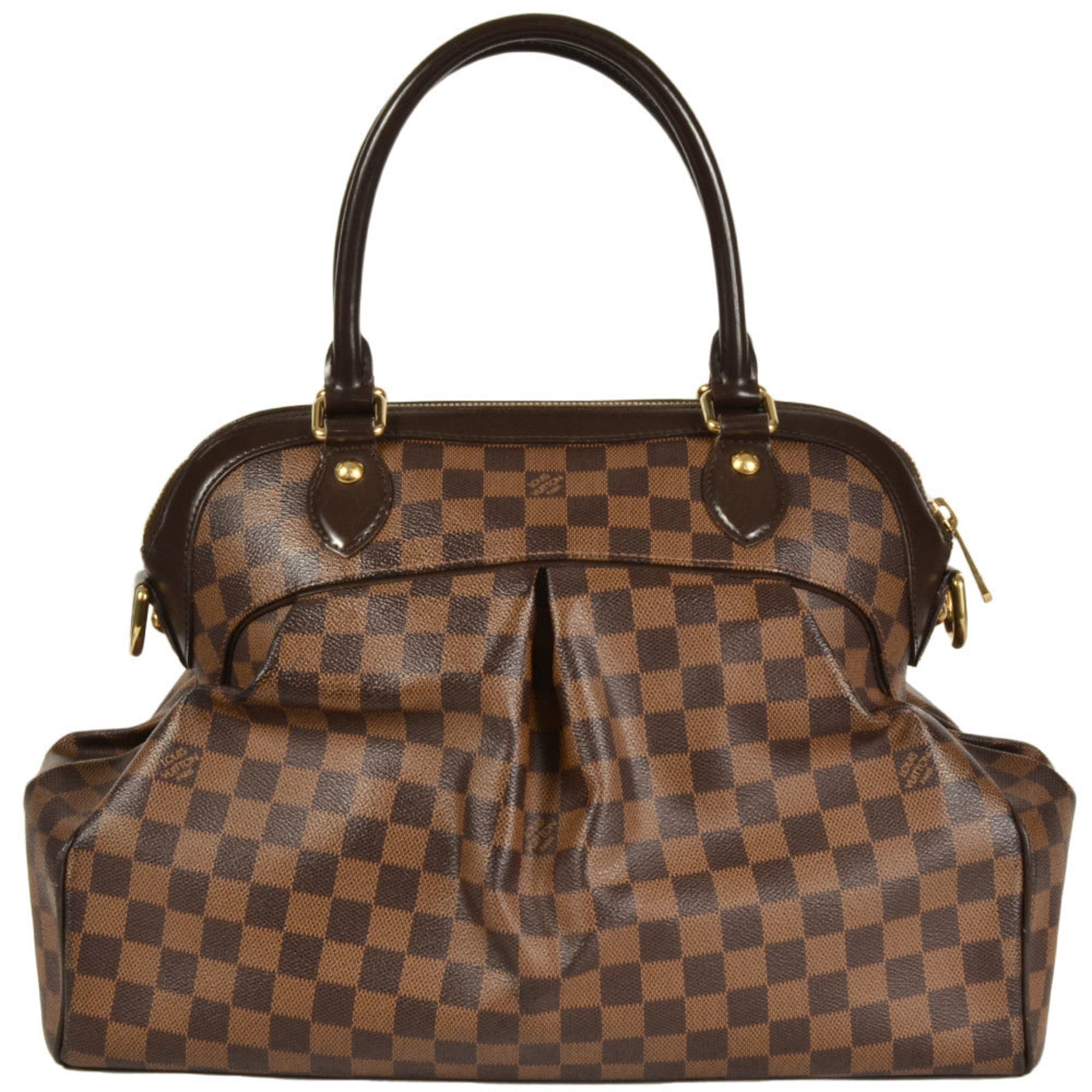 Louis Vuitton Ebene Damier Canvas Handbag (Pre-Owned)