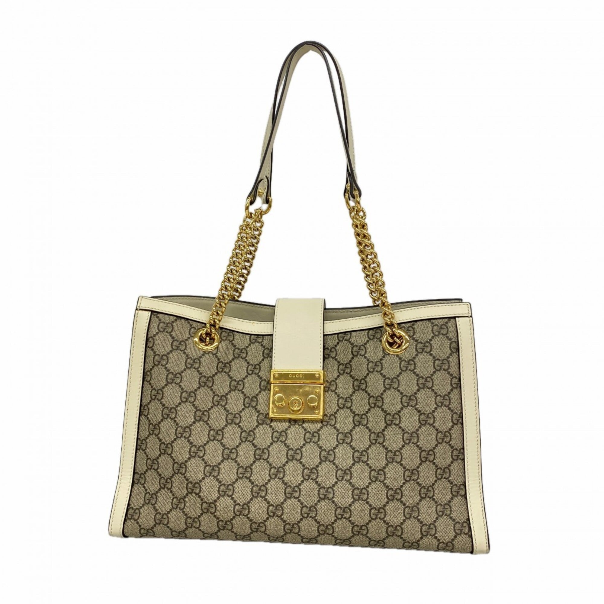 Gucci Brown Pvc Tote Bag (Pre-Owned)