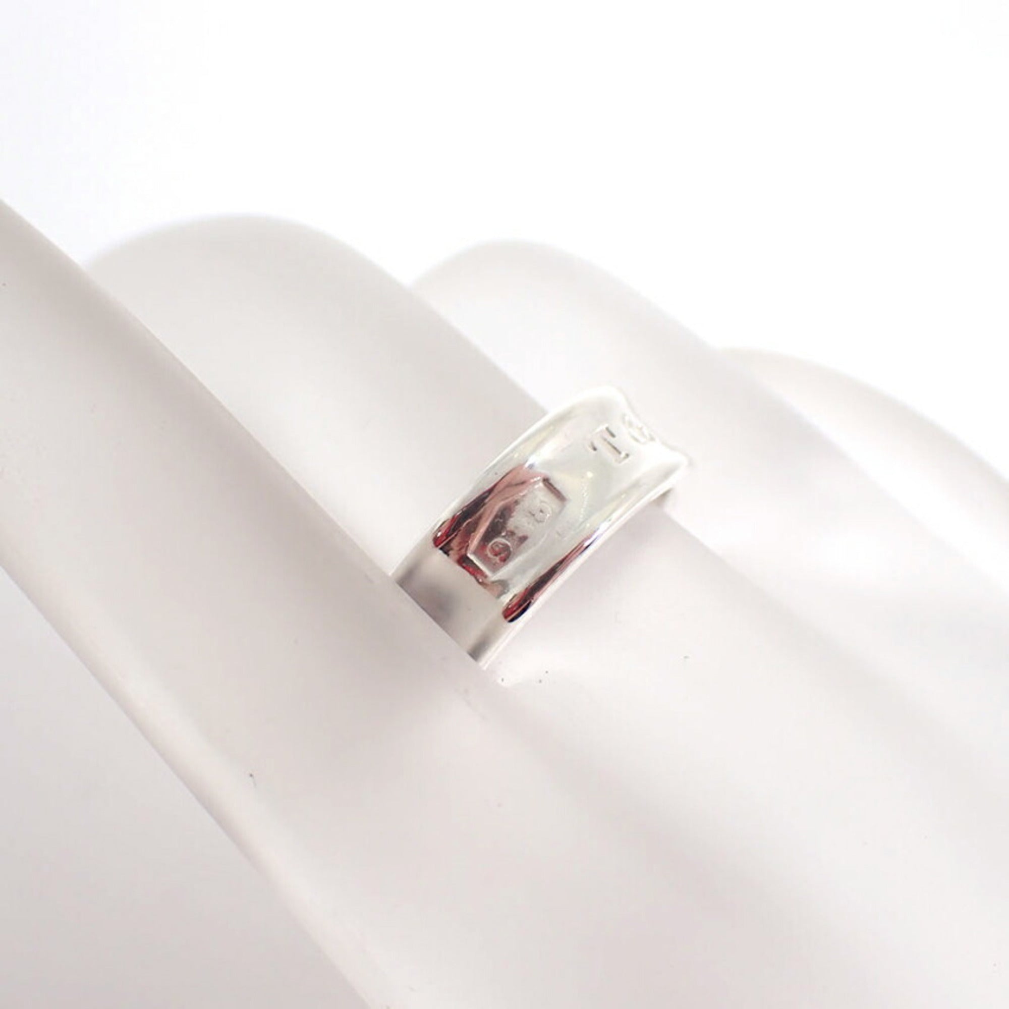 Tiffany Sterling Silver 925 Band Ring (Pre-Owned)