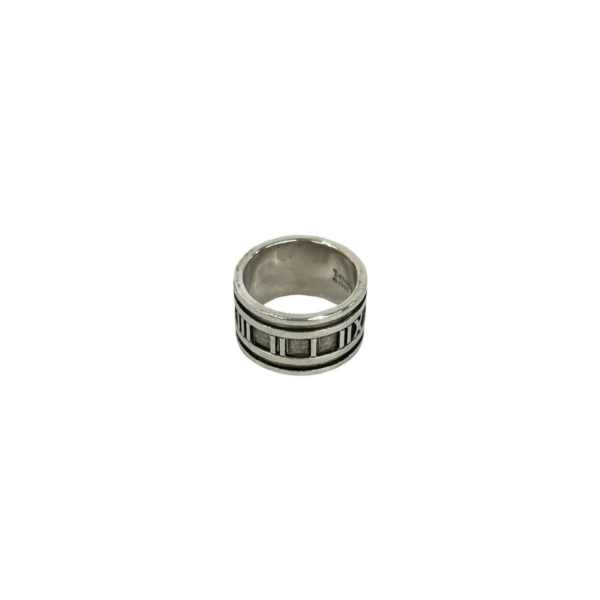 Tiffany Silver Silver 925 Band Ring (Pre-Owned)