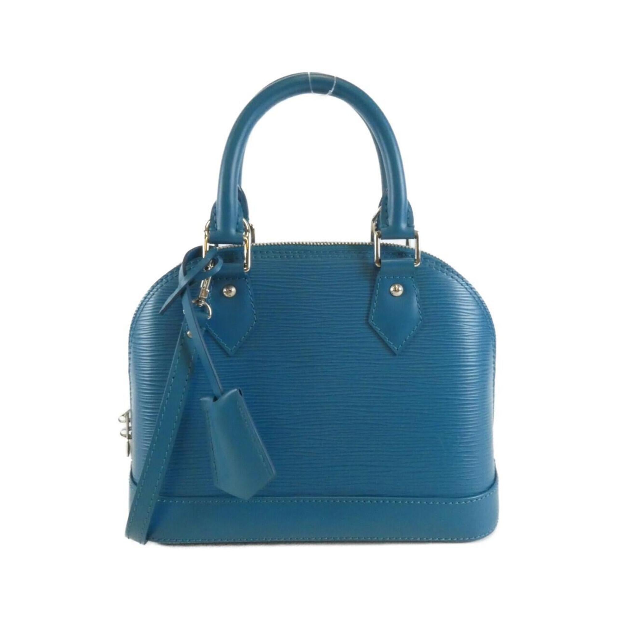 Louis Vuitton Blue Cyan Leather Handbag (Pre-Owned)