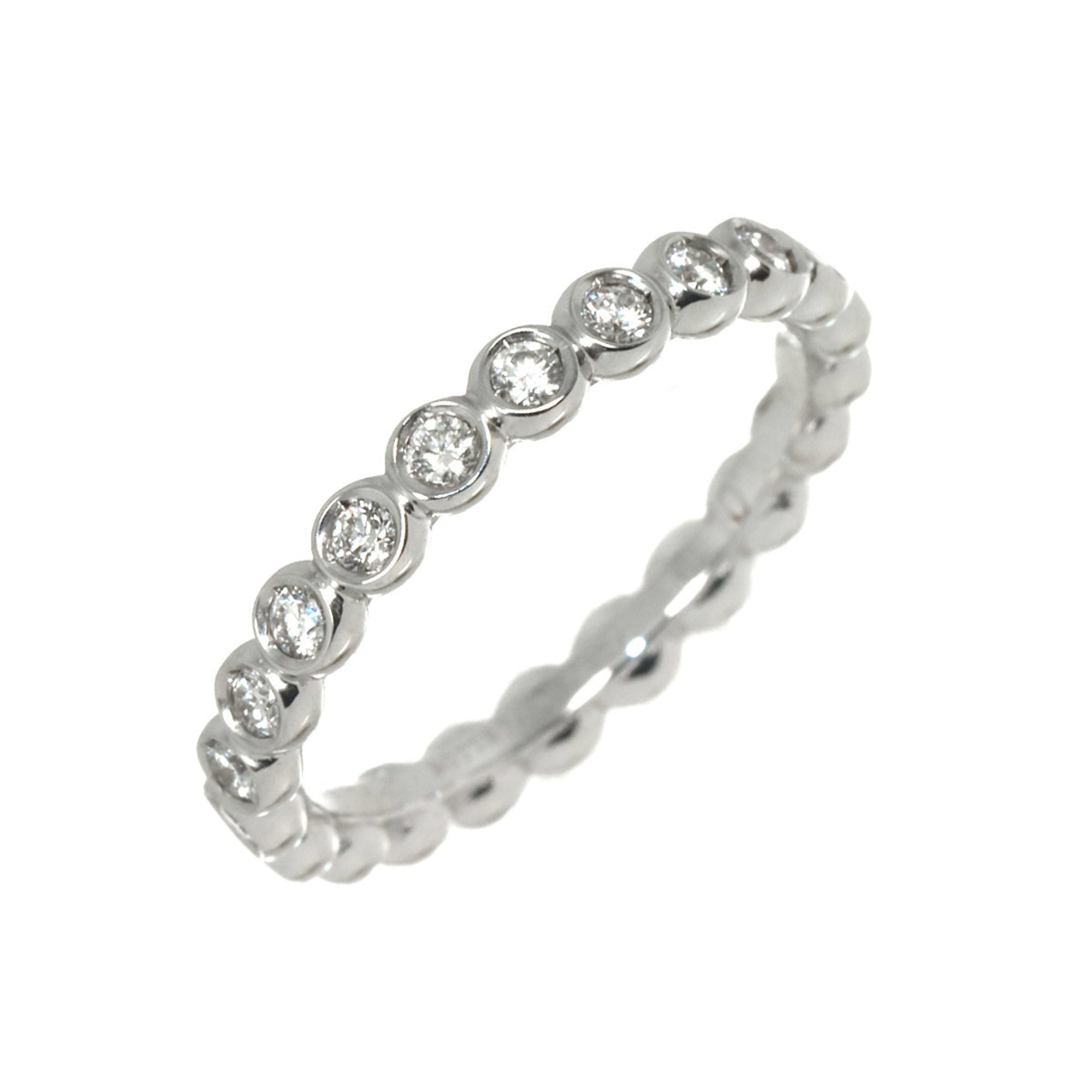 Bottega Veneta White Gold (18K) Band Ring (Pre-Owned)