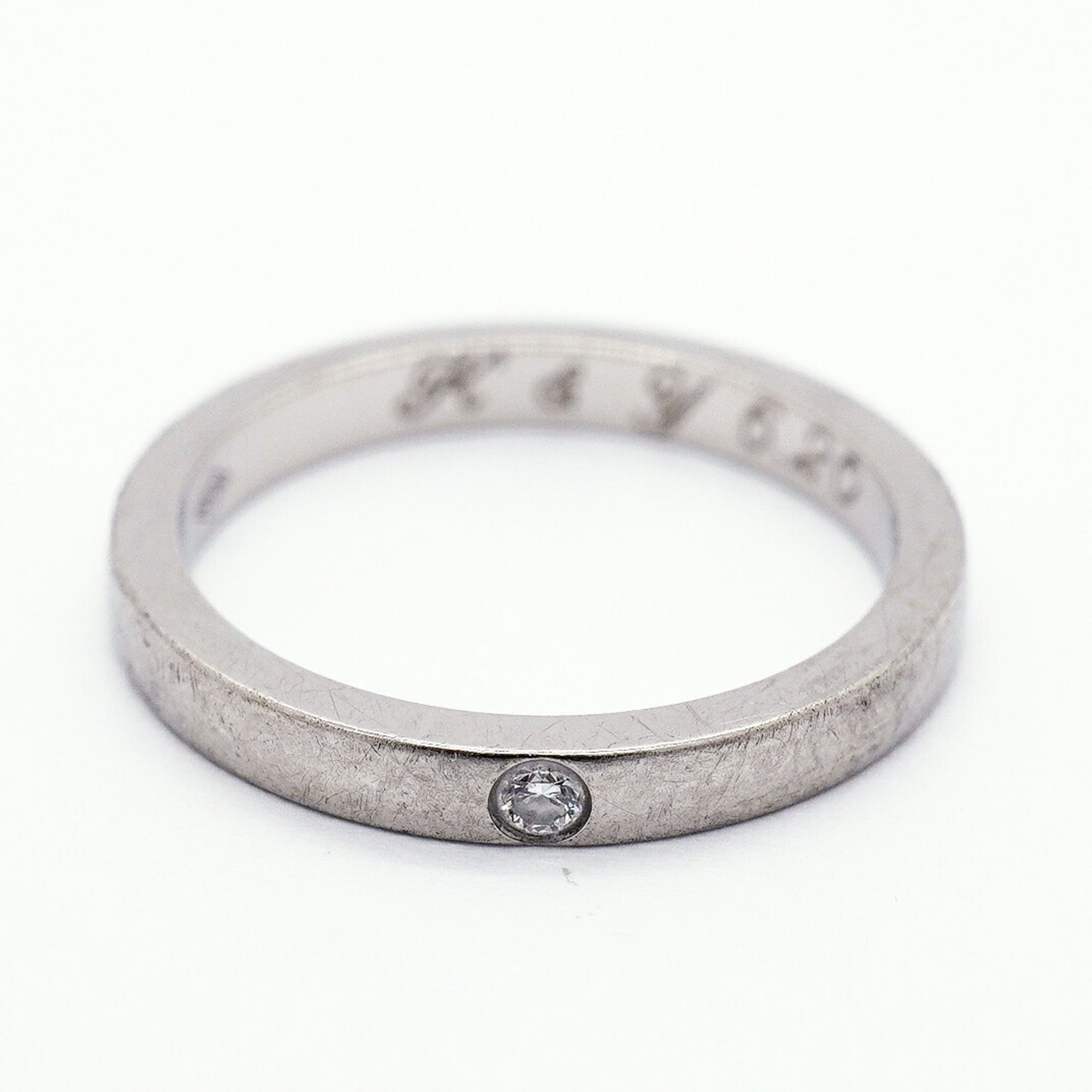 Cartier Platinum 950 Band Ring (Pre-Owned)