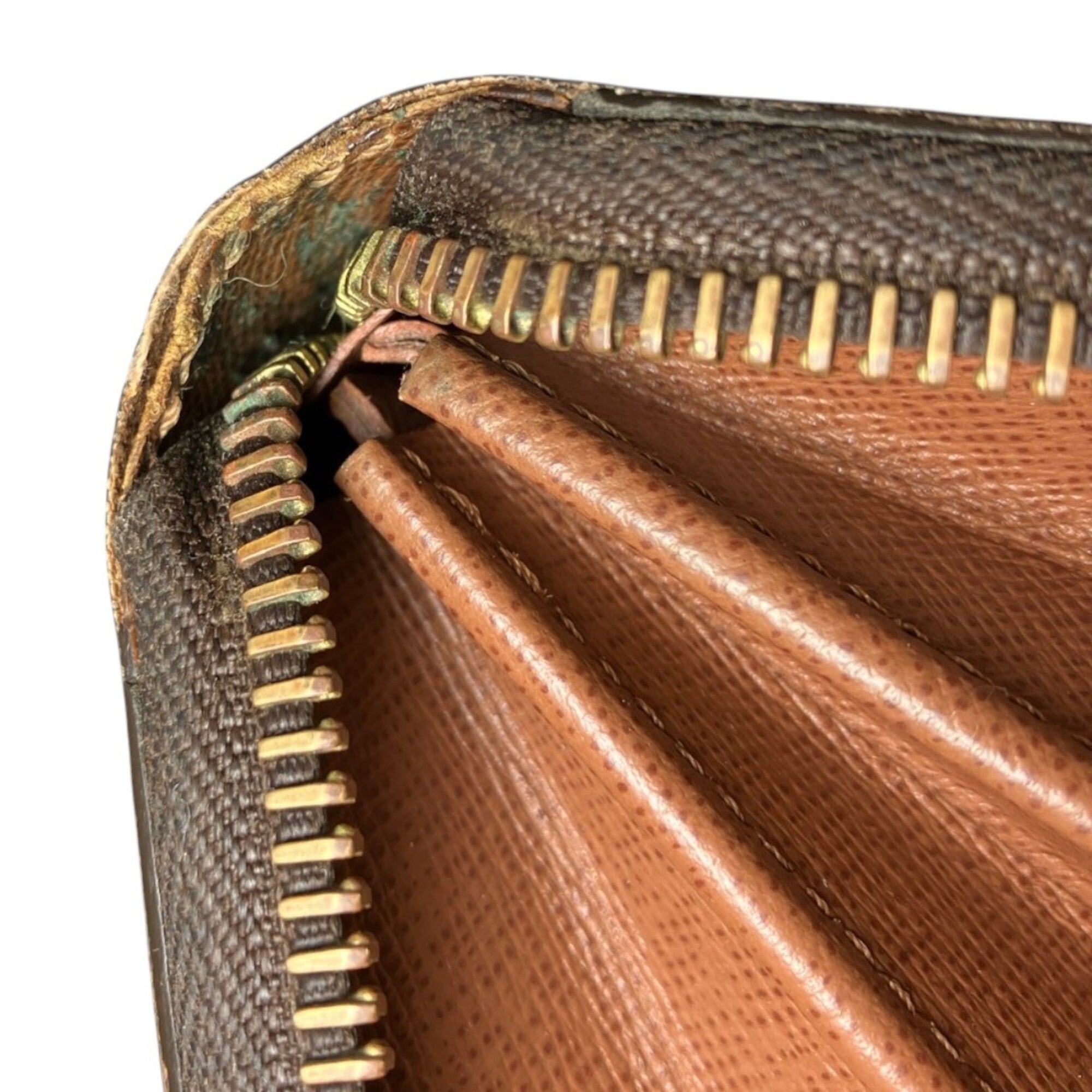 Louis Vuitton Brown Galle Monogram Monogram Long Wallet (Bi-Fold) (Pre-Owned)