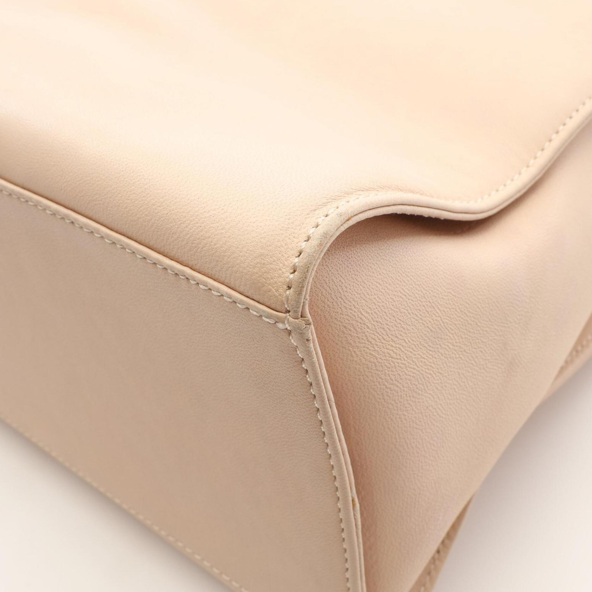 Loewe Beige Leather Handbag (Pre-Owned)