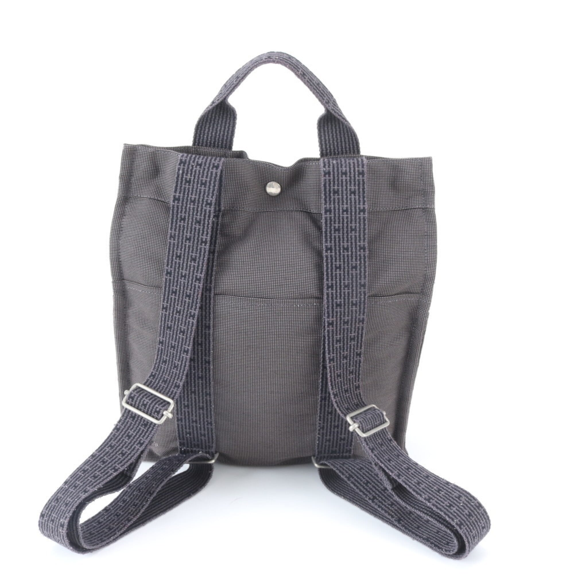 Hermes Her Line Black Backpack (Pre-Owned)