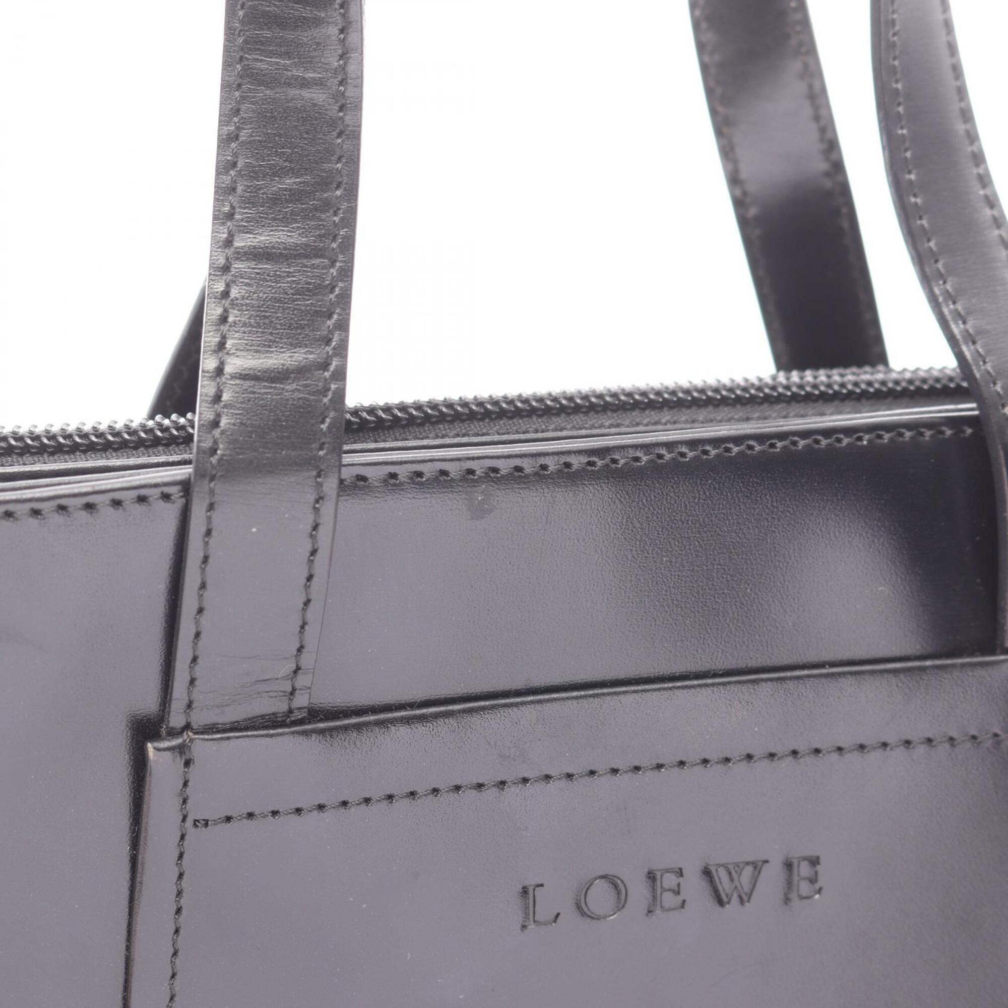 Loewe Black Leather Handbag (Pre-Owned)