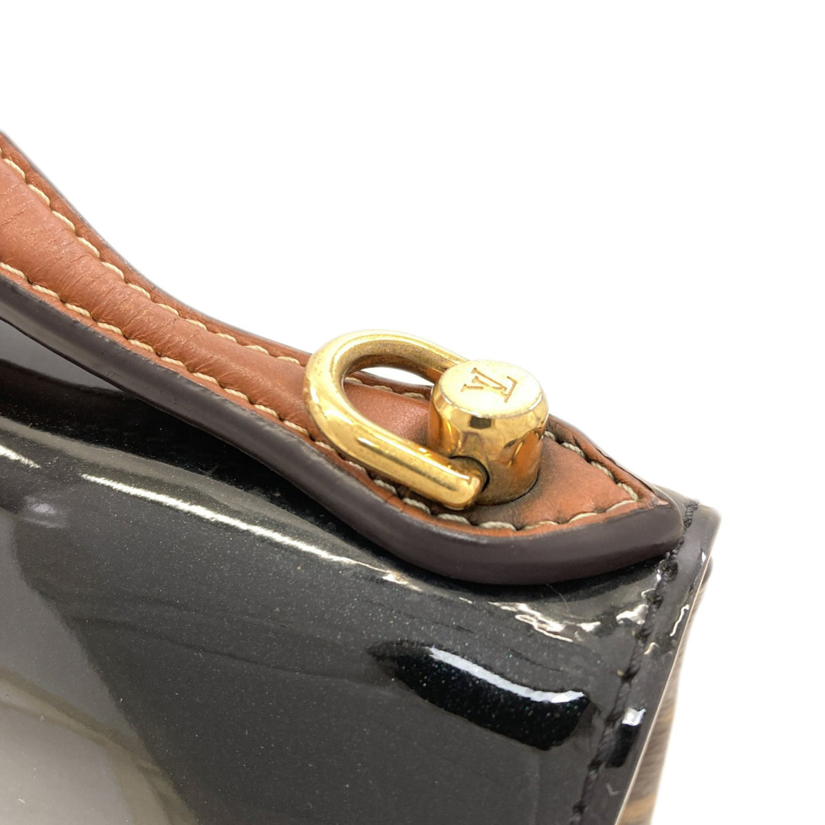 Louis Vuitton Black Cherry Vernis Handbag (Pre-Owned)