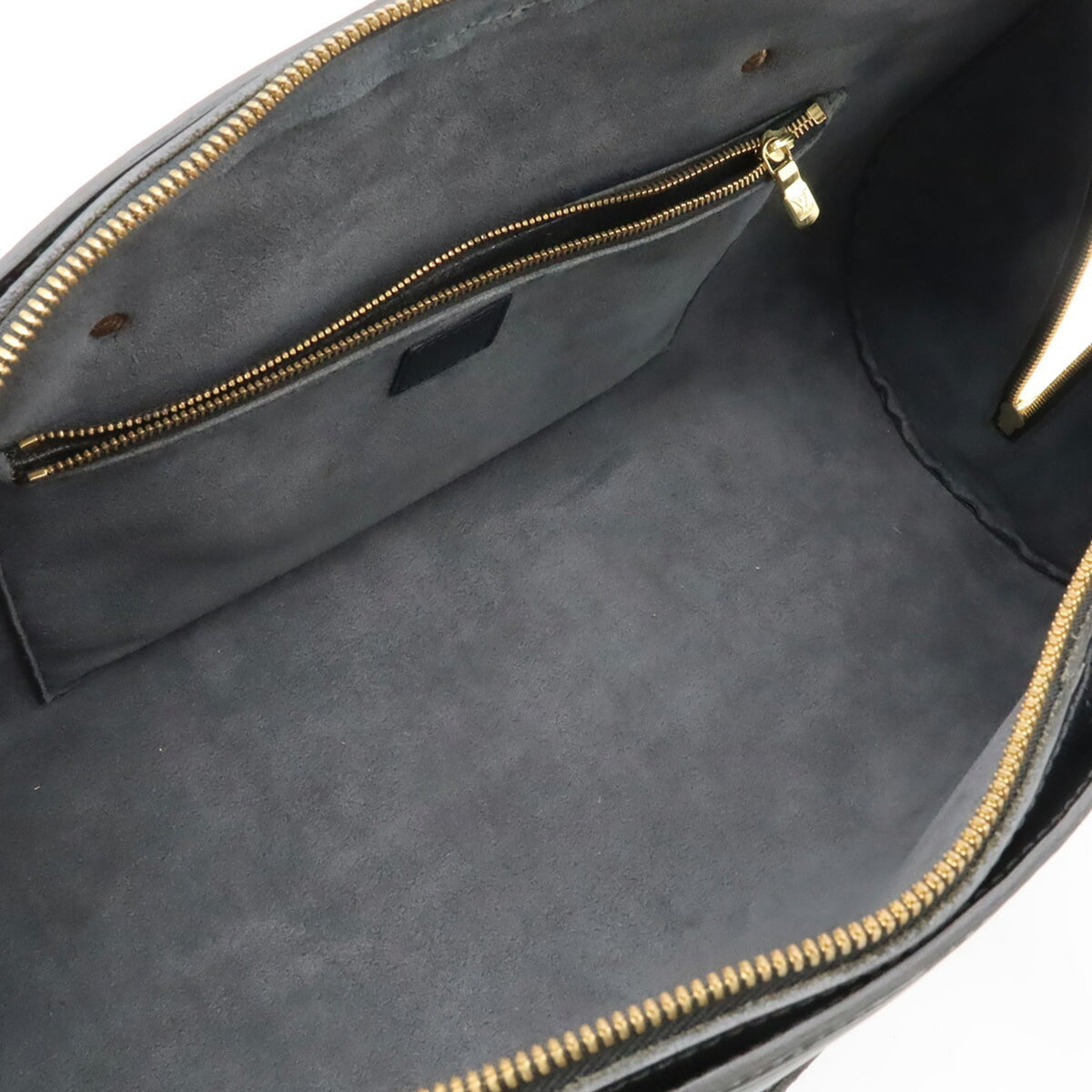 Louis Vuitton Black Noir Epi Leather Boston Bag Shoulder Bag (Pre-Owned)