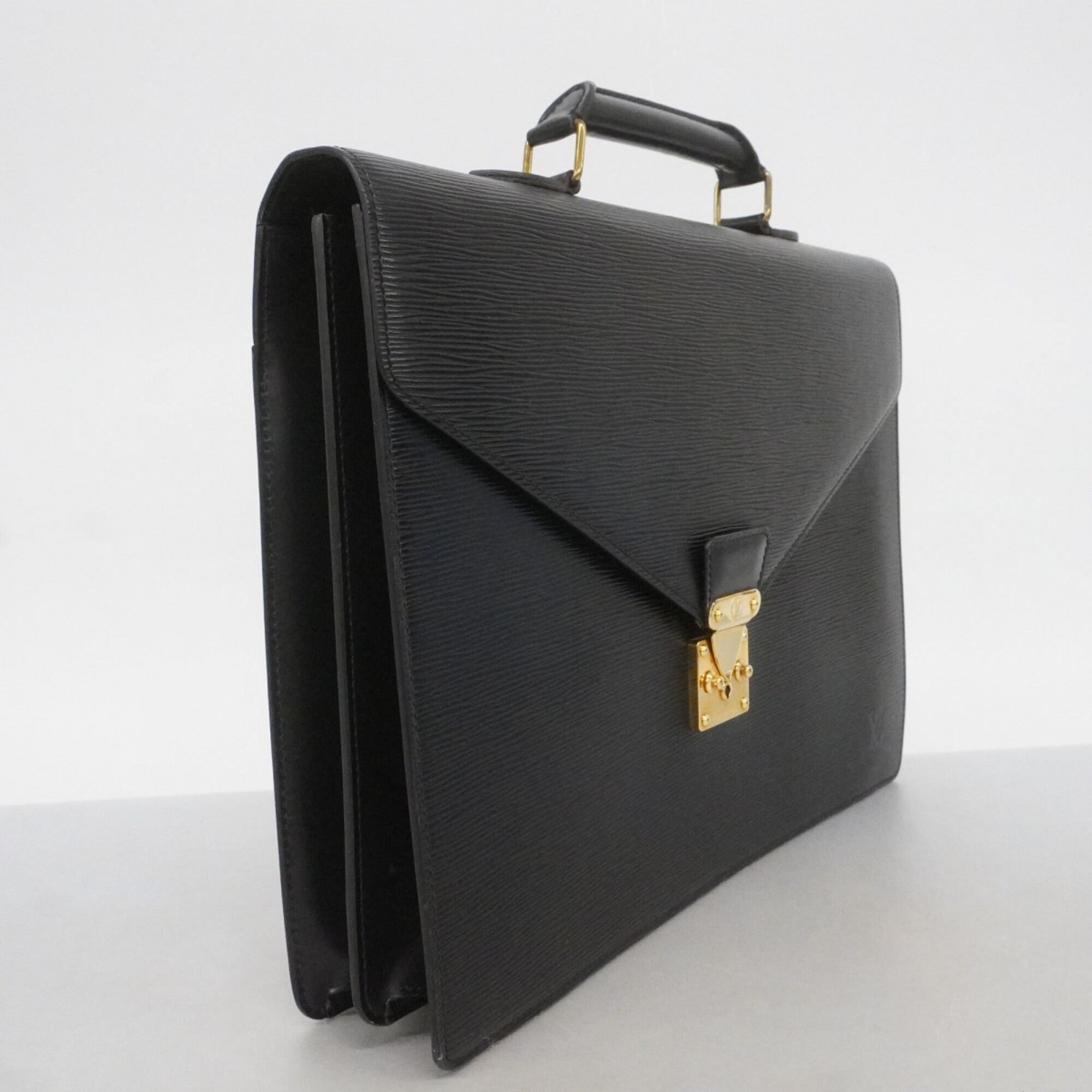 Louis Vuitton Noir Briefcase (Pre-Owned)