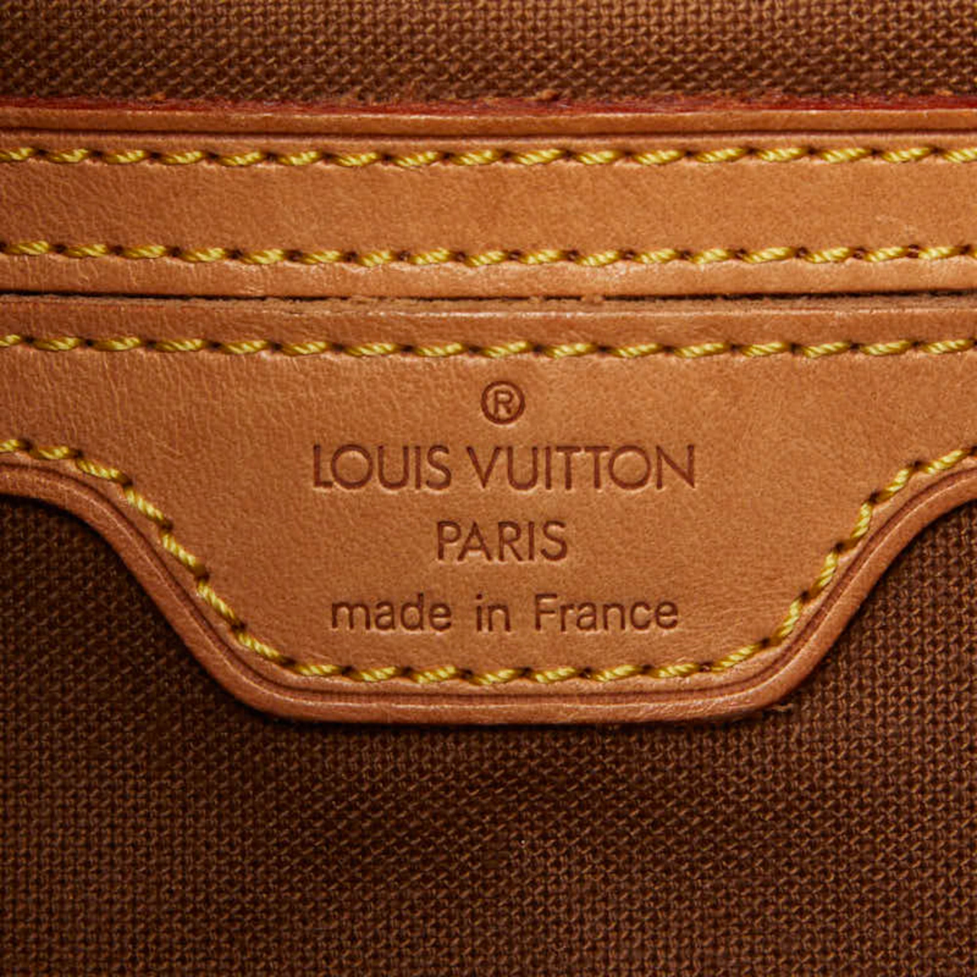 Louis Vuitton Brown Pvc Leather Backpack (Pre-Owned)
