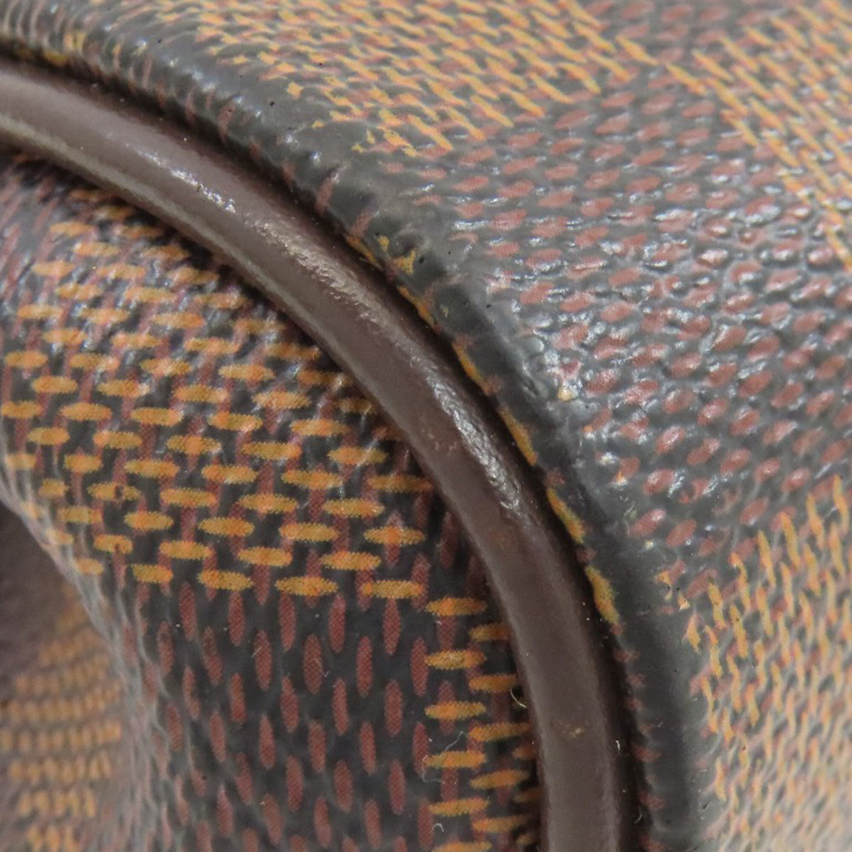 Louis Vuitton Damier Canvas Ebene Damier Canvas Shoulder Bag (Pre-Owned)