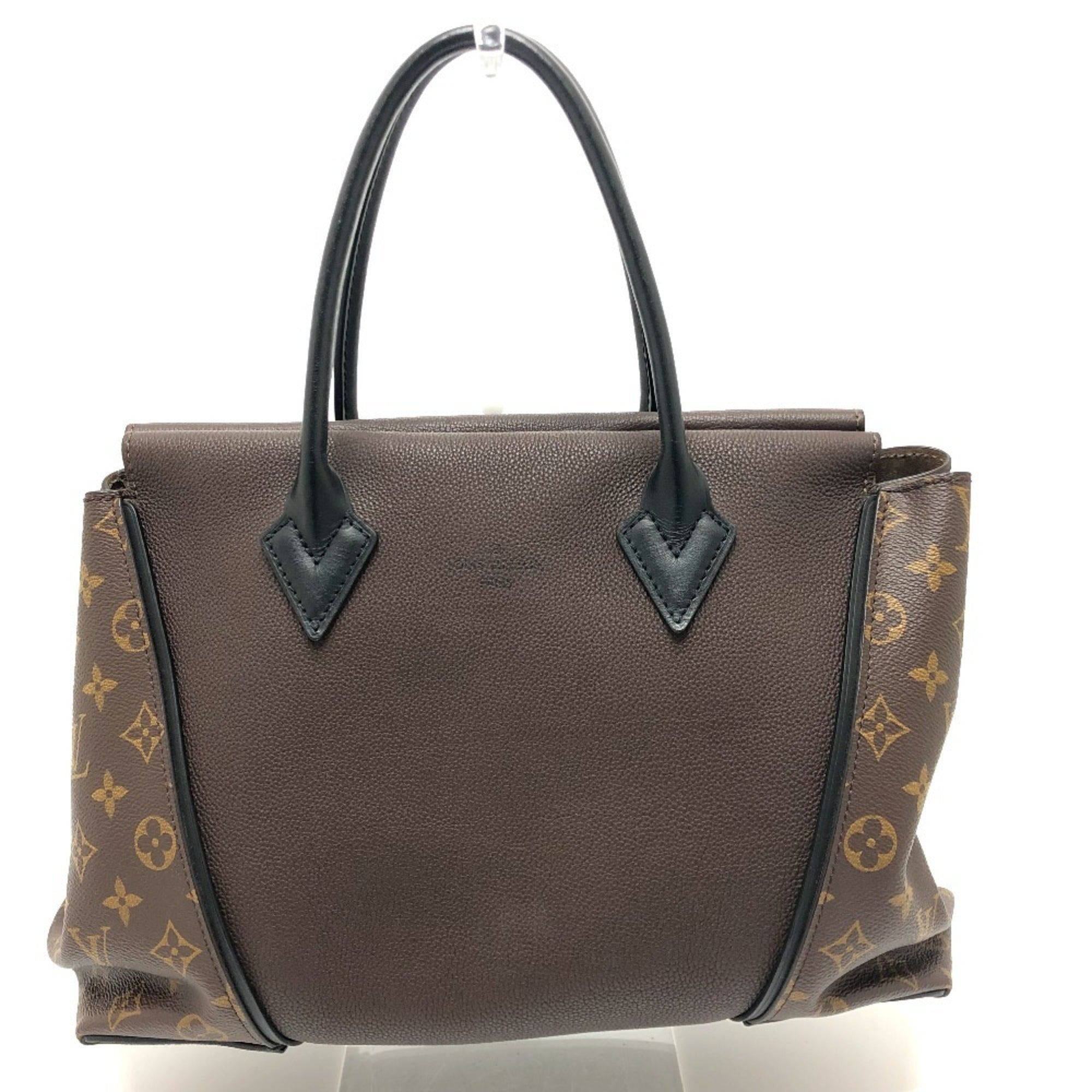 Louis Vuitton Brown Chocolat Monogram Canvas Cuir Ombre Leather Handbag (Pre-Owned)