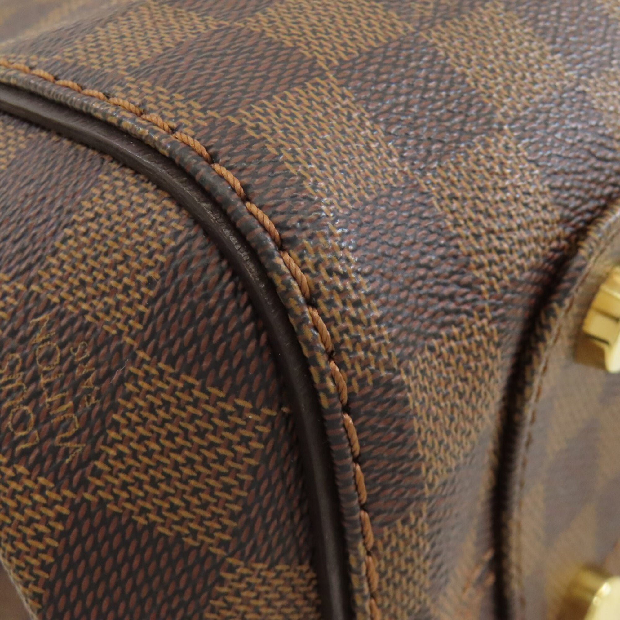 Louis Vuitton Brown Damier Canvas Ebene Damier Canvas Tote Bag (Pre-Owned)