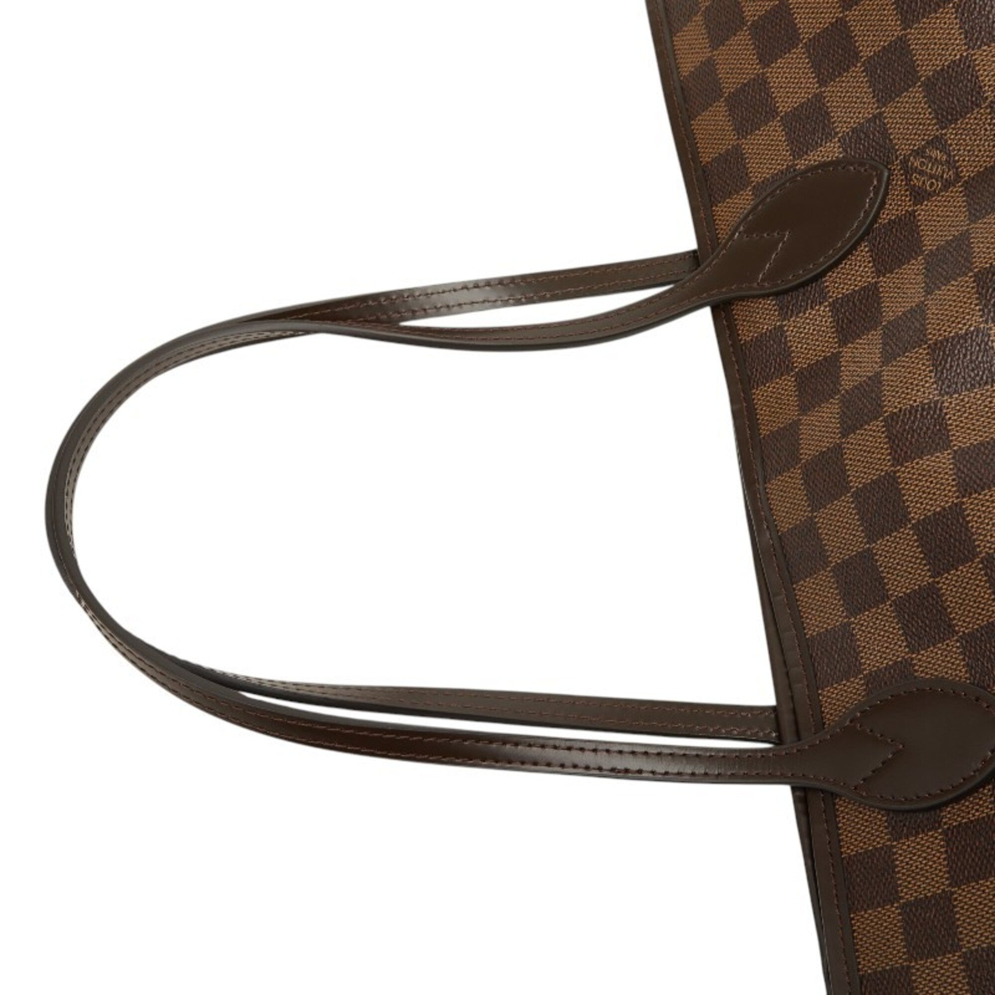 Louis Vuitton Brown Pvc Leather Shoulder Bag Tote Bag (Pre-Owned)