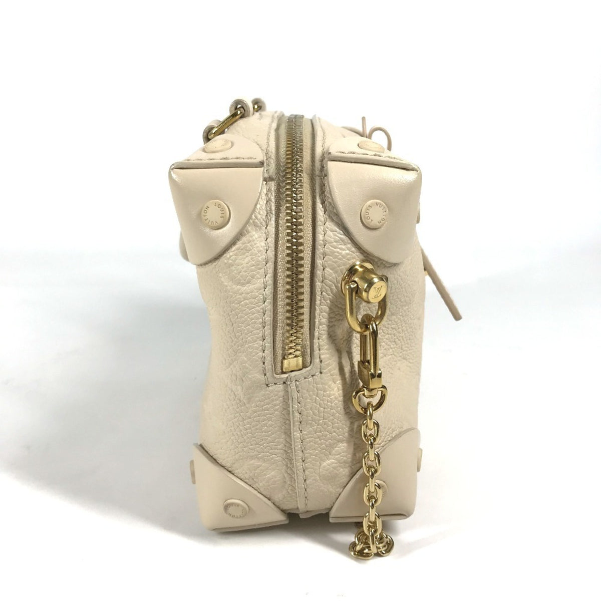 Louis Vuitton White Monogram Empreinte Handbag Shoulder Bag (Pre-Owned)