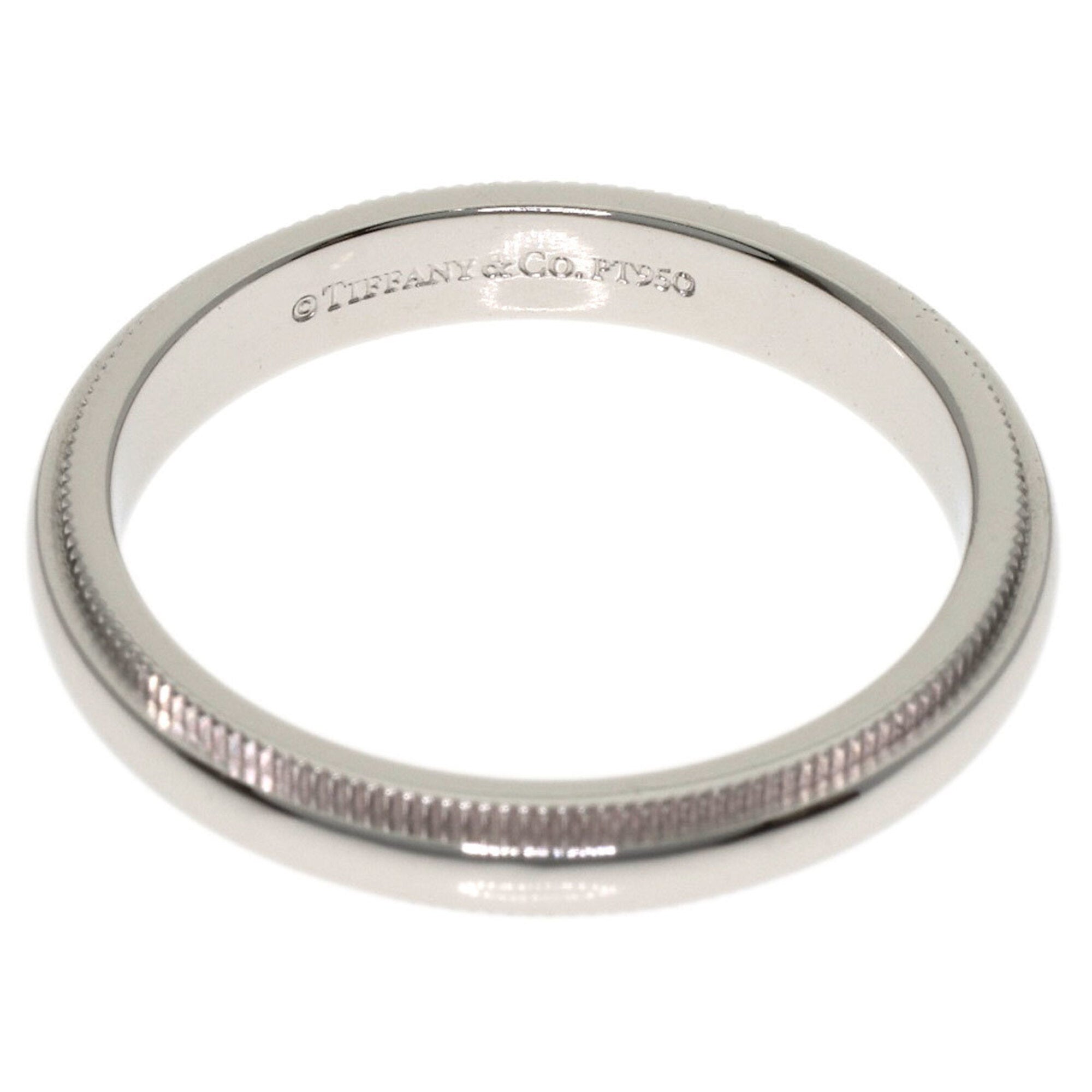 Tiffany Platinum 950 Band Ring (Pre-Owned)