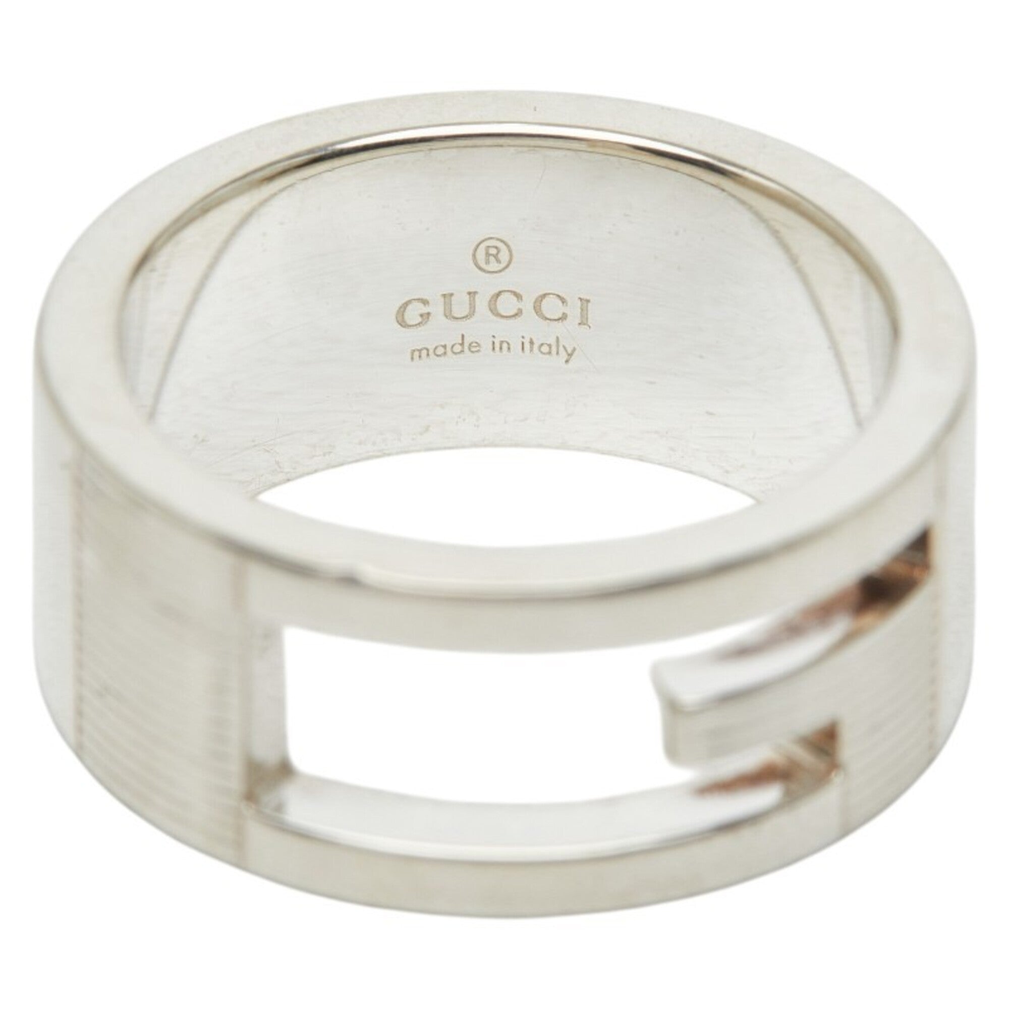 Gucci Silver Silver 925 Band Ring (Pre-Owned)