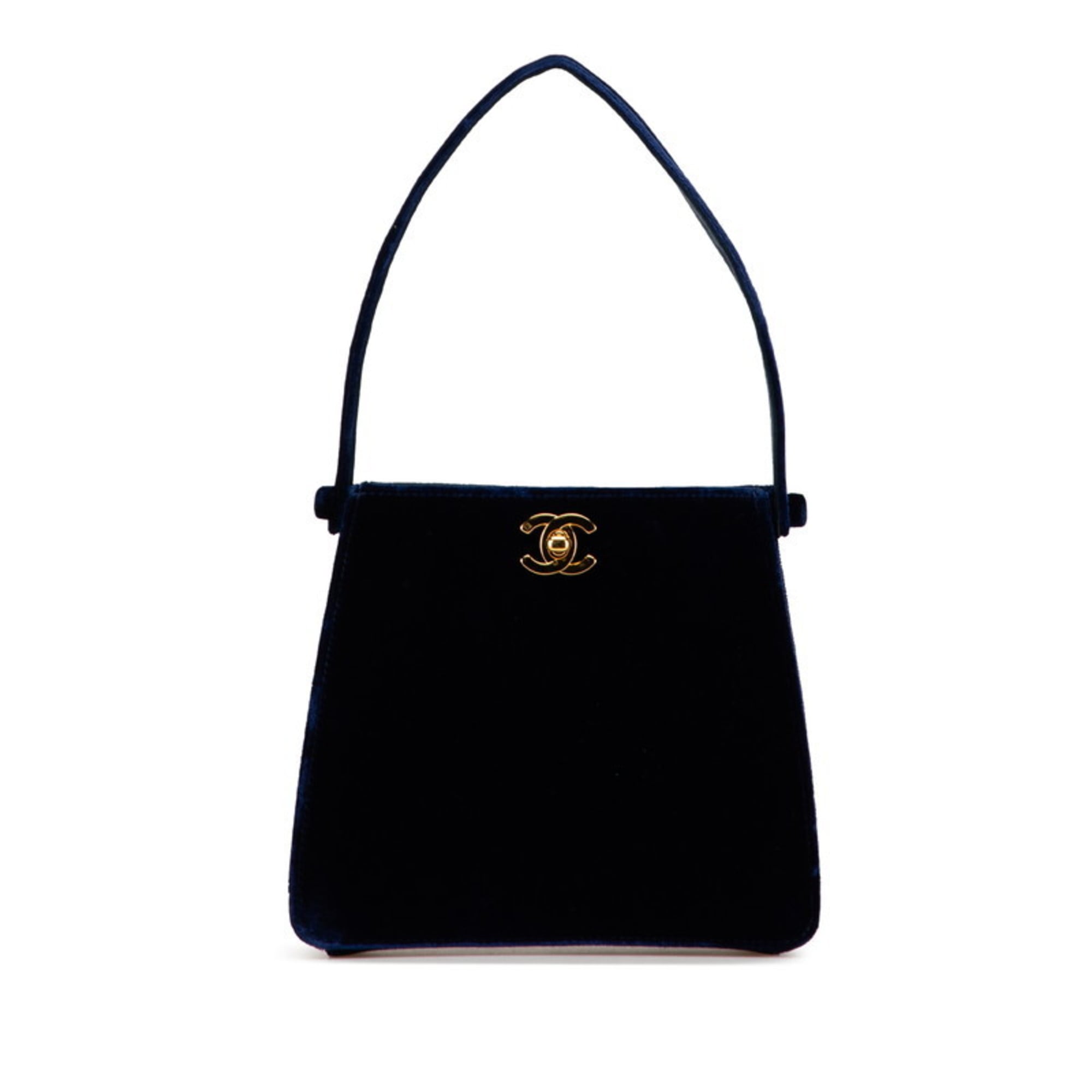 Chanel Navy Handbag (Pre-Owned)