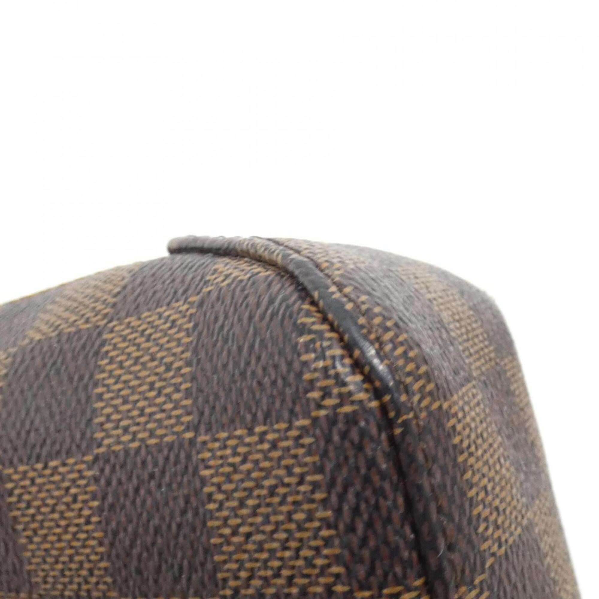 Louis Vuitton Damier Canvas Ebene Coated Canvas Shoulder Bag (Pre-Owned)