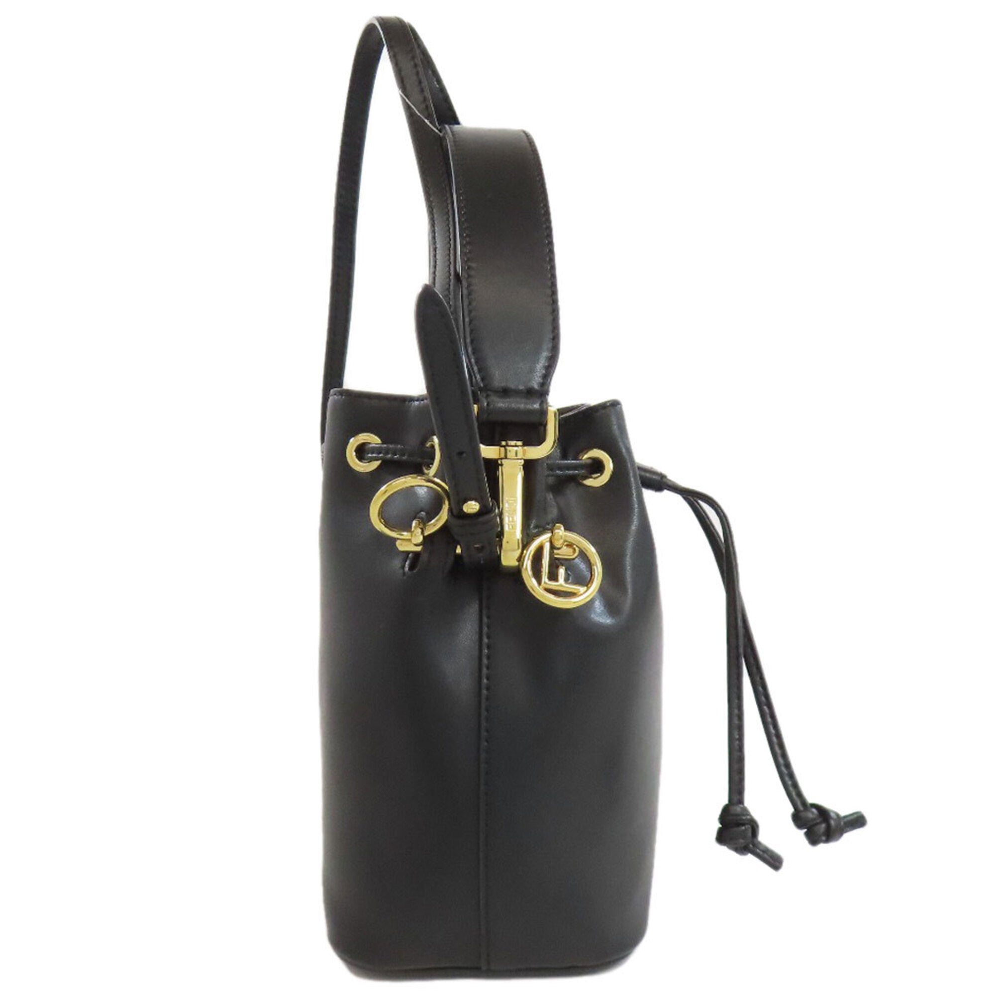 Fendi Black Leather Handbag (Pre-Owned)