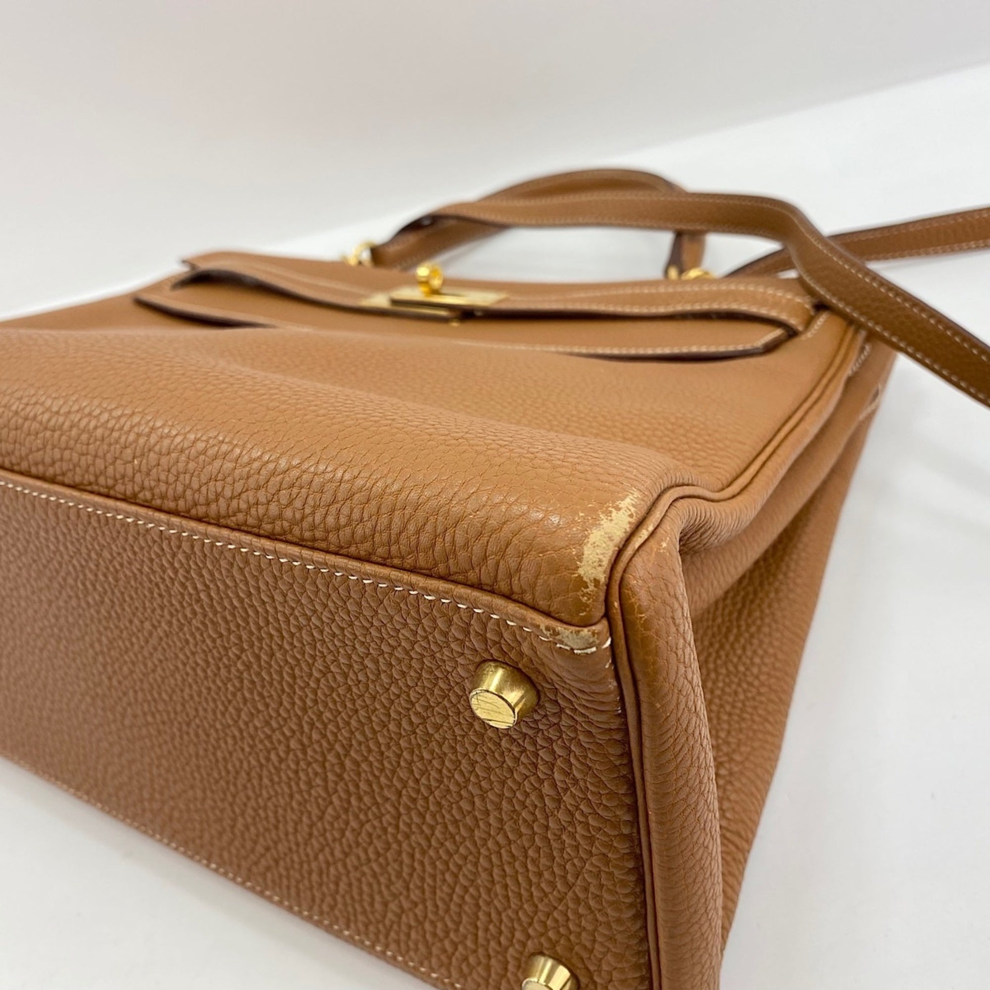 Hermes Beige Handbag (Pre-Owned)