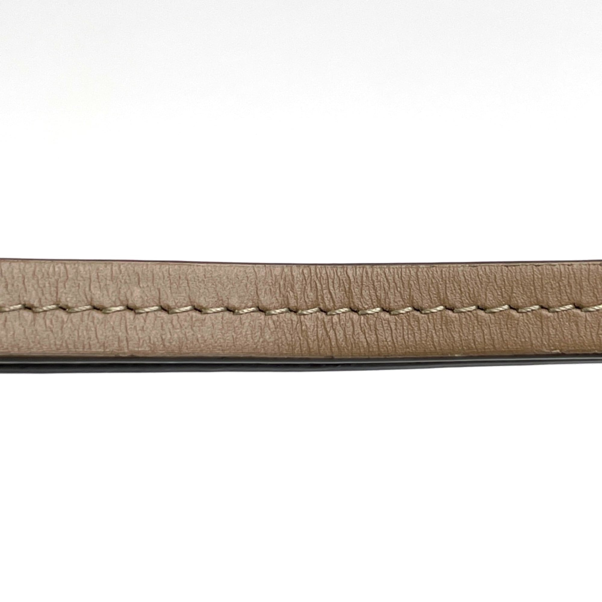 Fendi Zucca Brown Canvas Leather Clutch Bag (Pre-Owned)