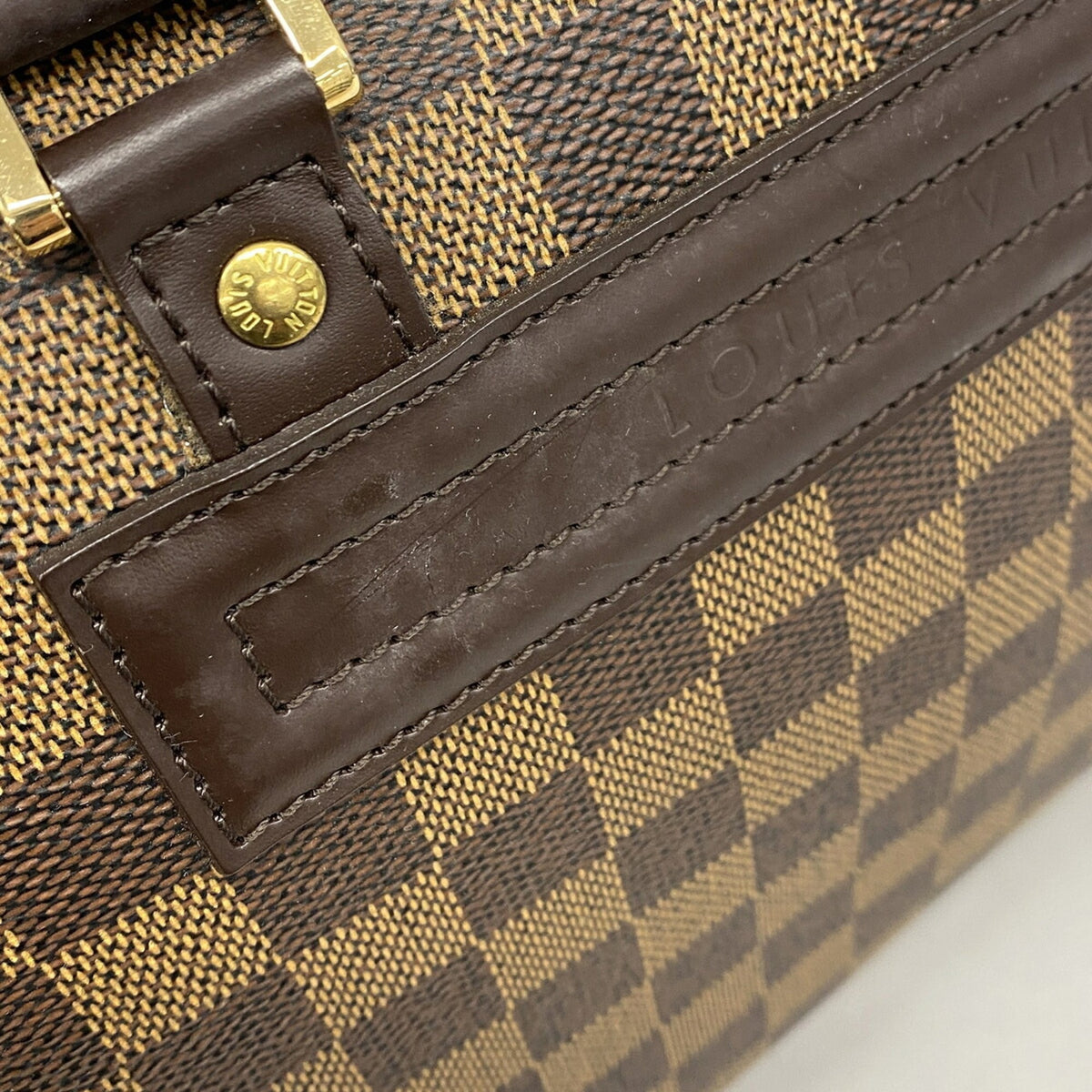 Louis Vuitton Ebene Handbag (Pre-Owned)