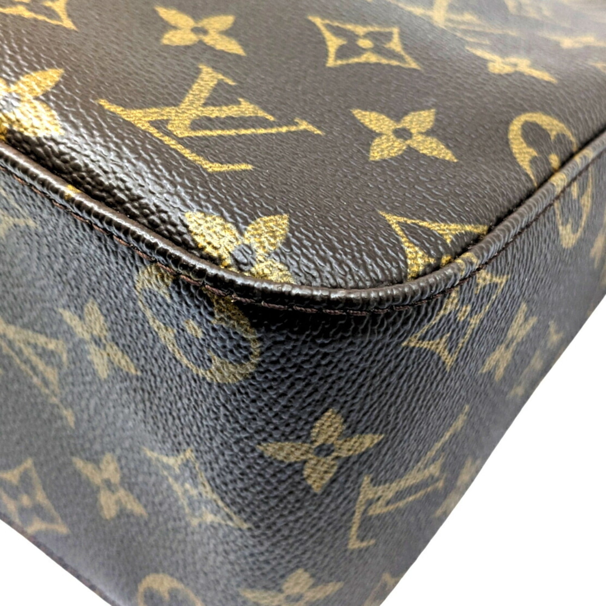 Louis Vuitton Brown Monogram Shoulder Bag (Pre-Owned)