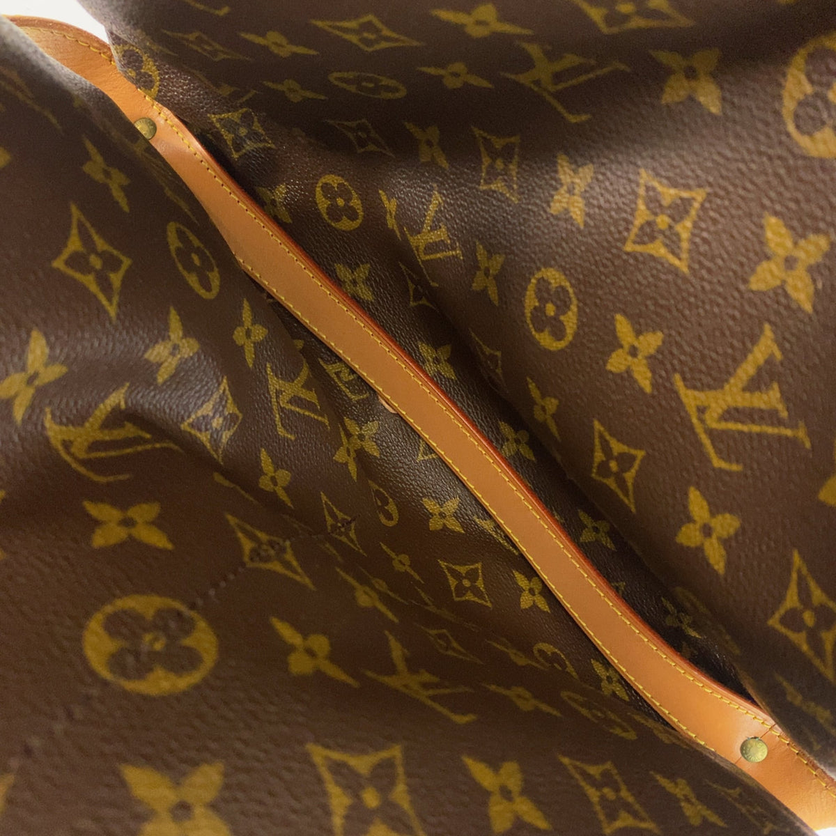 Louis Vuitton Monogram Brown Pvc Leather Messenger Bag Shoulder Bag (Pre-Owned)