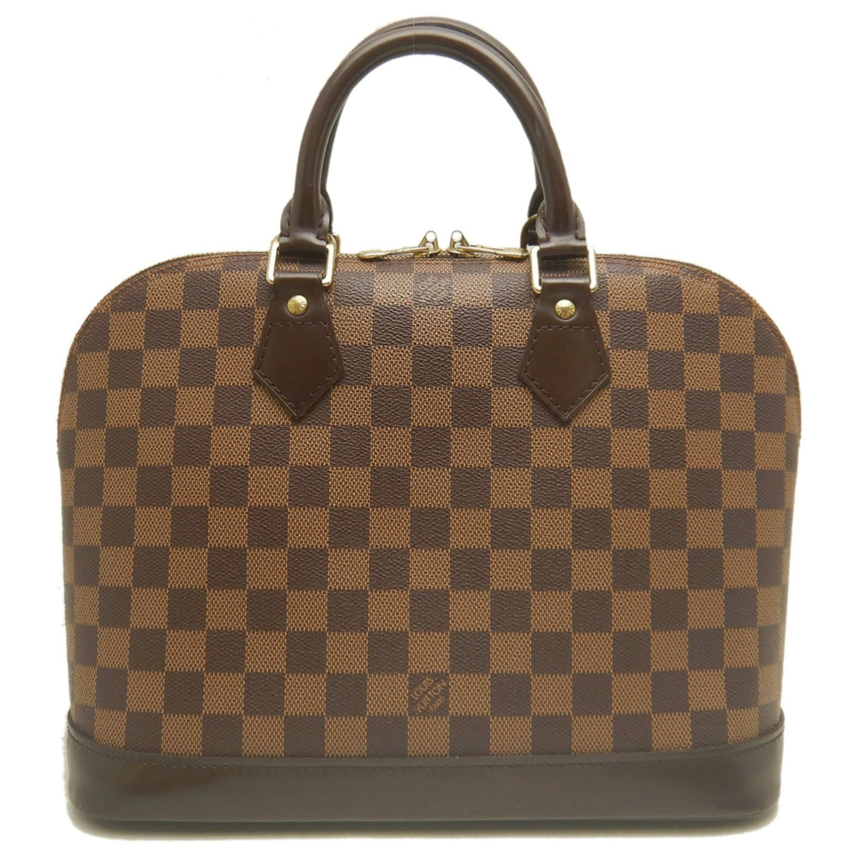 Louis Vuitton Damier Canvas Ebene Damier Canvas Handbag (Pre-Owned)