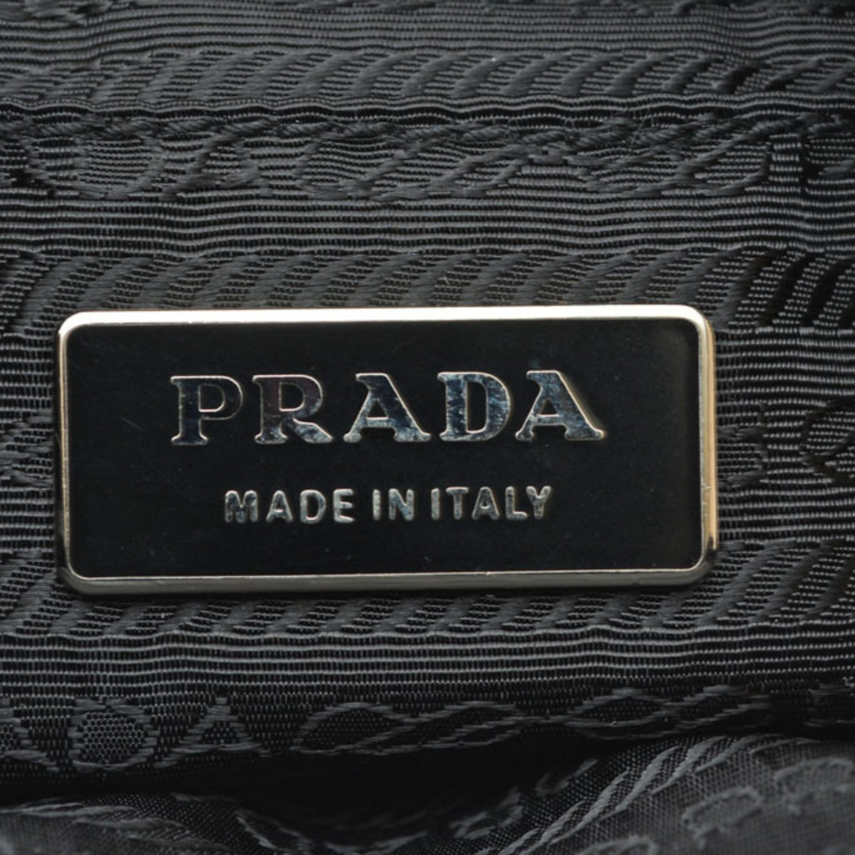 Prada Black Nylon Crossbody Bag Shoulder Bag (Pre-Owned)