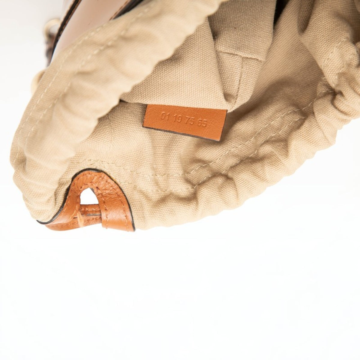 Chloé Brown Patent Leather Handbag Shoulder Bag (Pre-Owned)