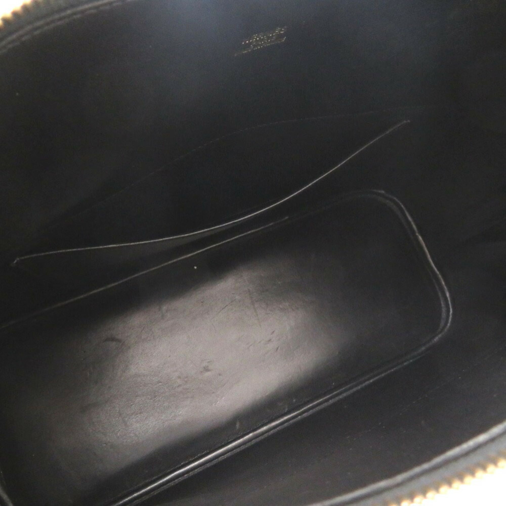 Hermes Black Box Calf Leather Handbag (Pre-Owned)